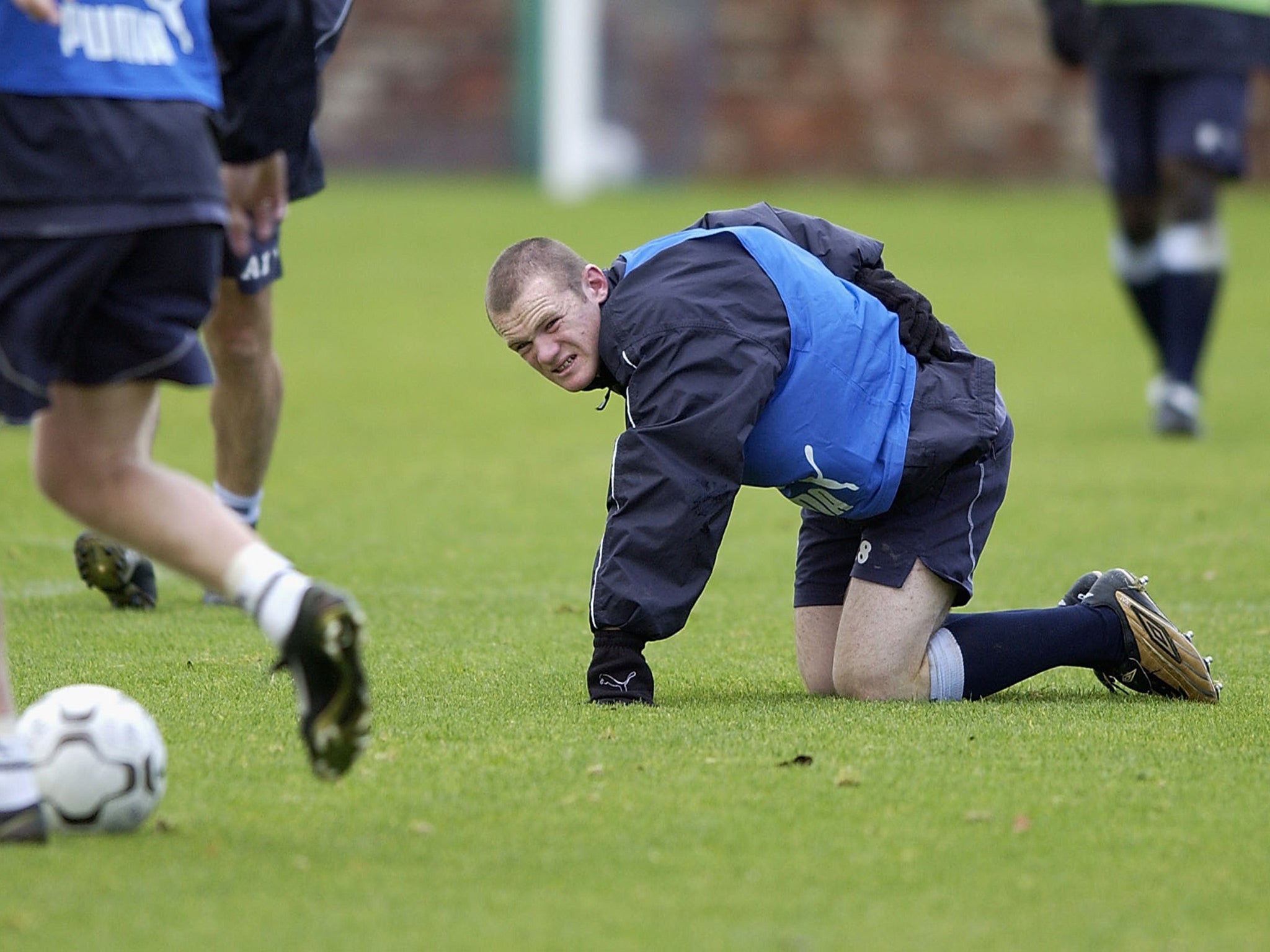 Wayne Rooney was part of Colin Harvey's Everton side that reached the 2002 Youth Cup final