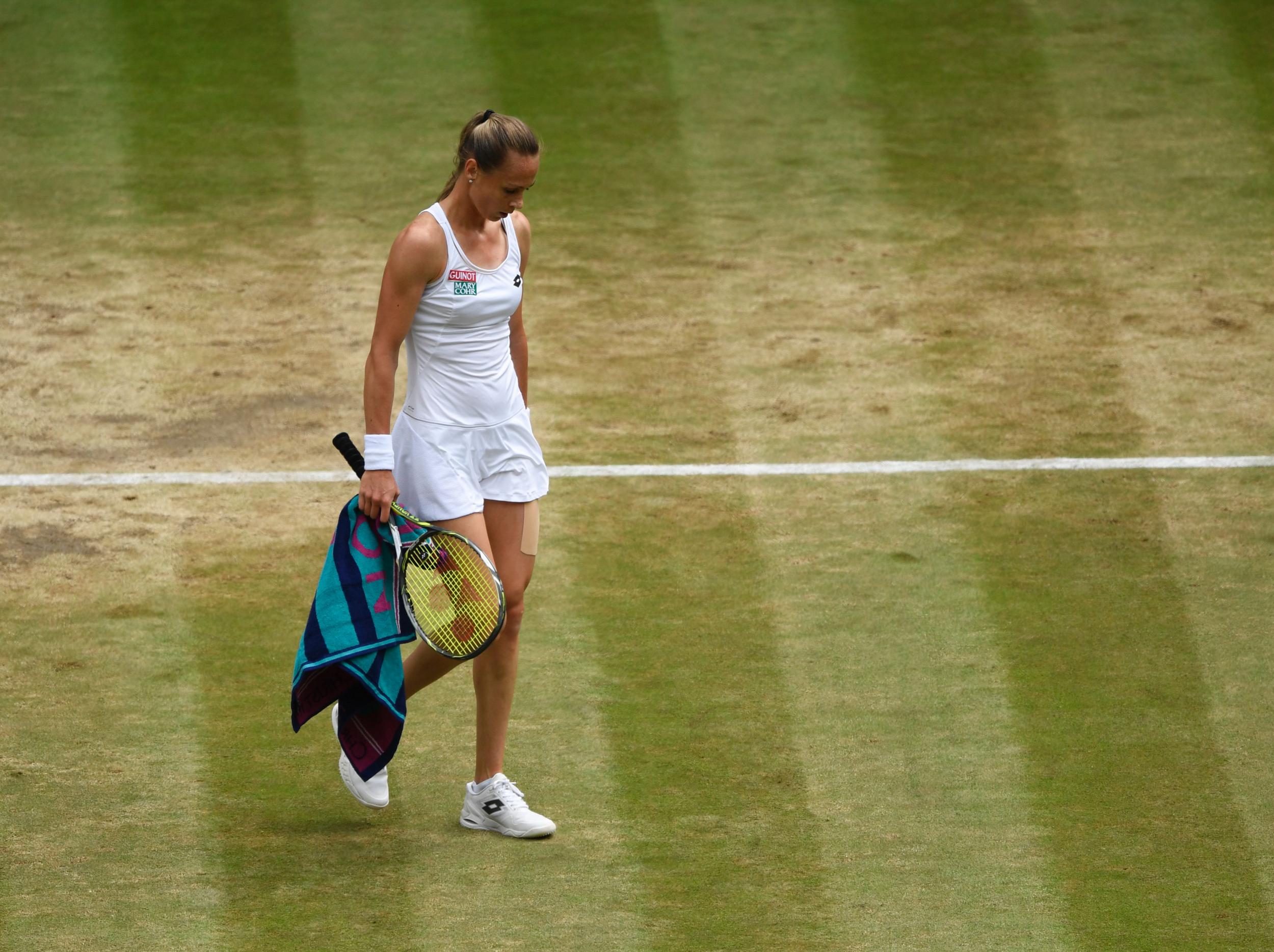 Rybarikova was blown away in her first Grand Slam semi-final