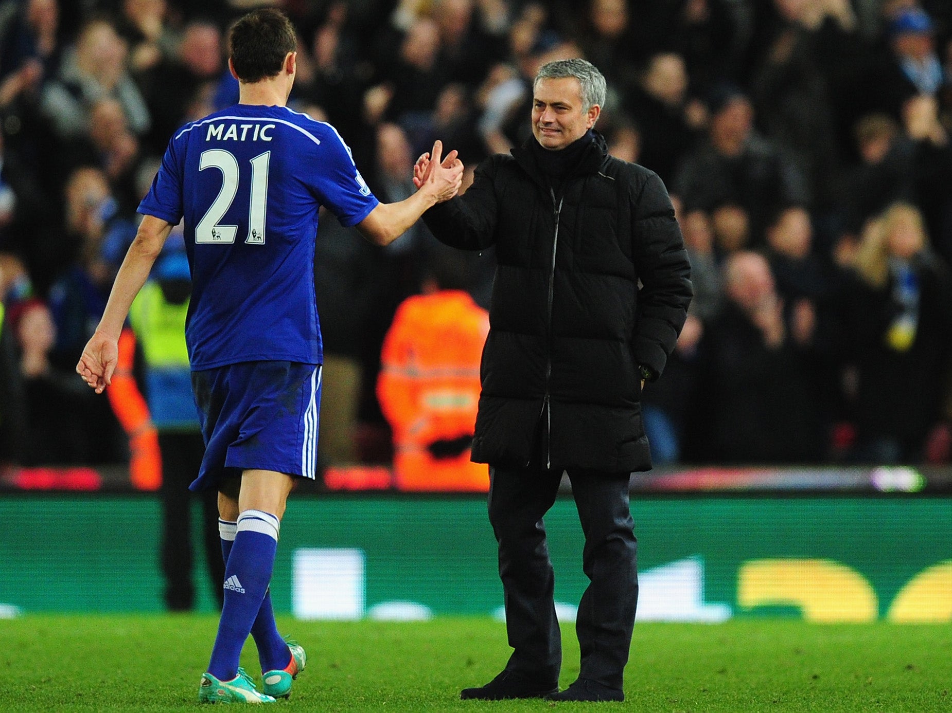 Mourinho trusts Matic having worked with him before at Chelsea