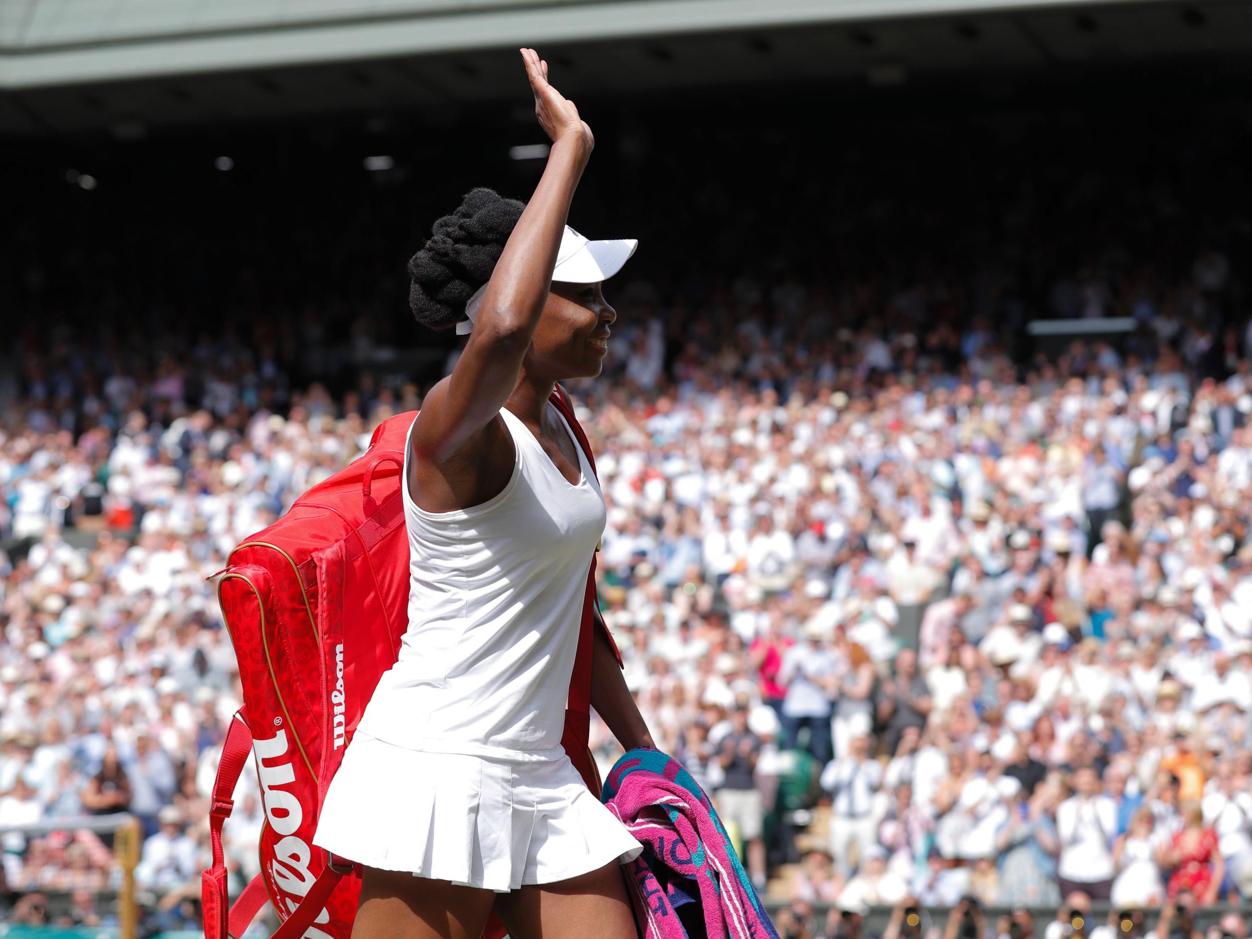 Venus Williams is on course to win her sixth Wimbledon title