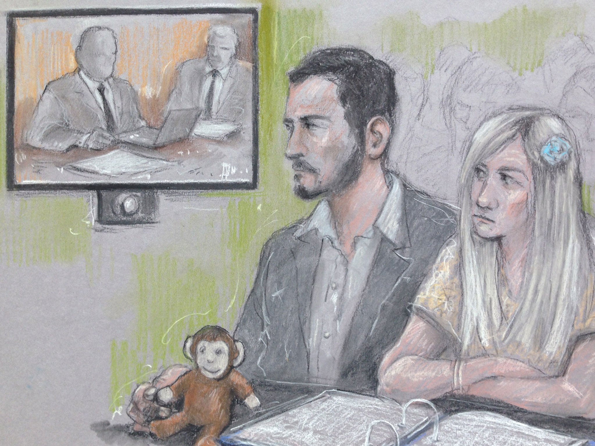 Charlie Gard’s parents listened to a US doctor offering to treat their son giving evidence via video link in court