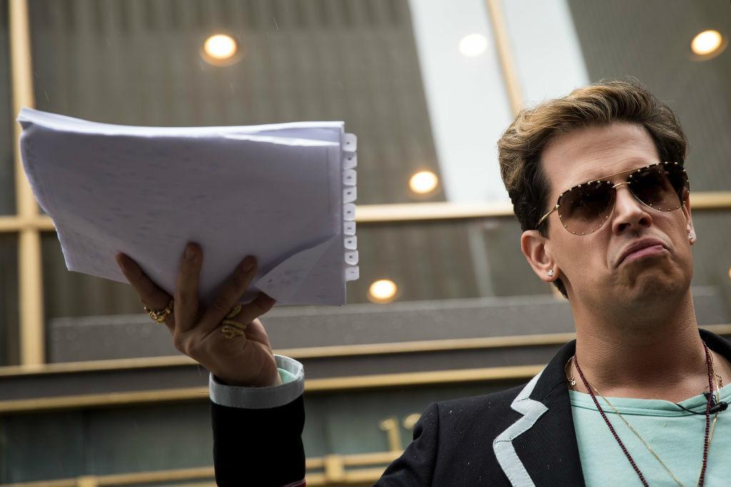 Milo Yiannopoulos has filed a $10 million legal complaint against Simon & Schuster following the publisher's decision to cancel his book deal