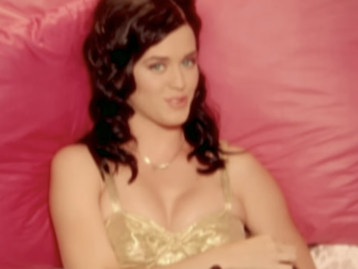 This song shot Katy to the top.Y