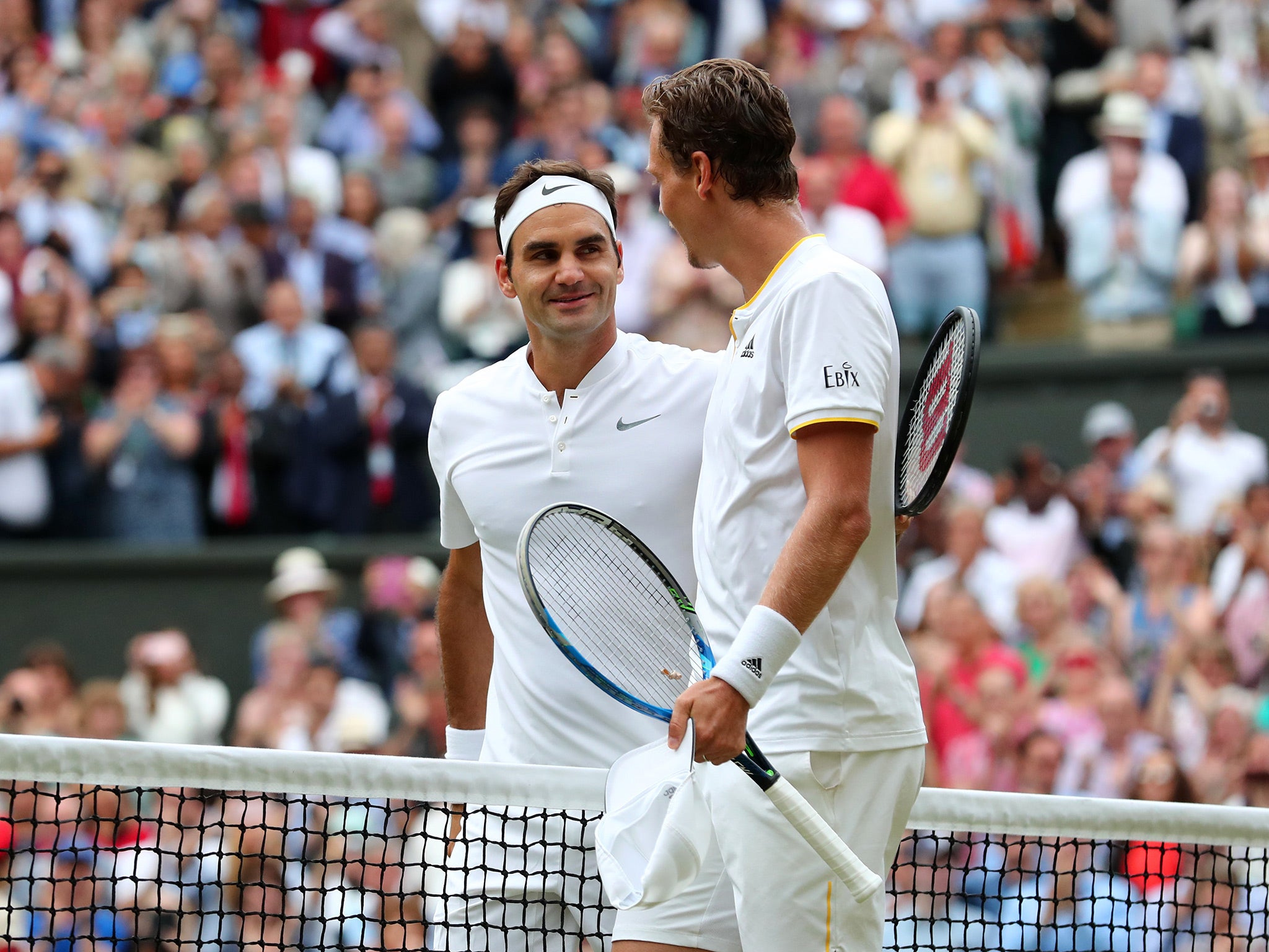 Tomas Berdych thinks Roger Federer is playing 'by far the best tennis'