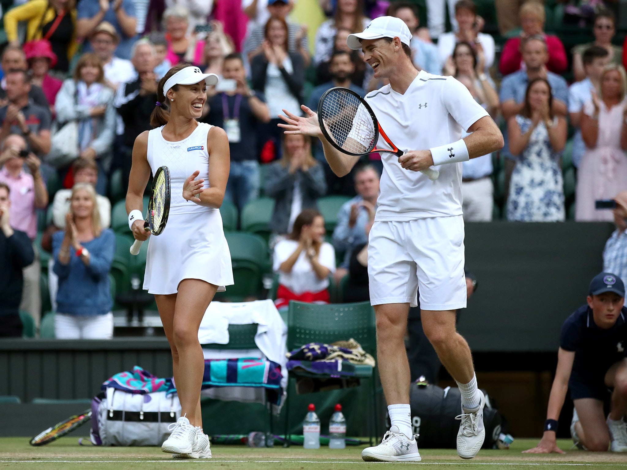 Hingis and Murray have formed an understanding