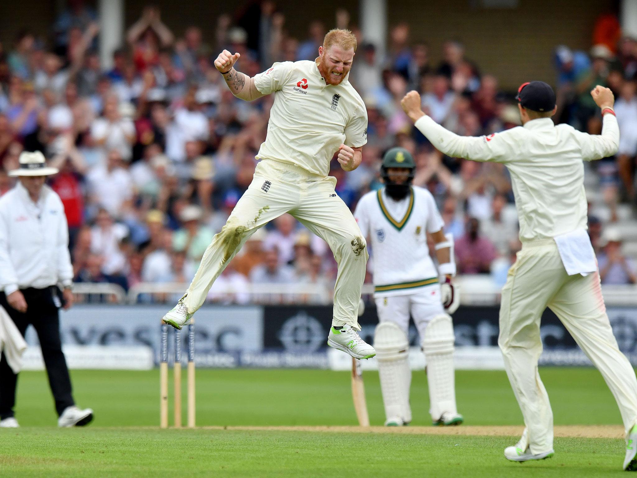 Stokes toiled well and was the pick of England's bowlers