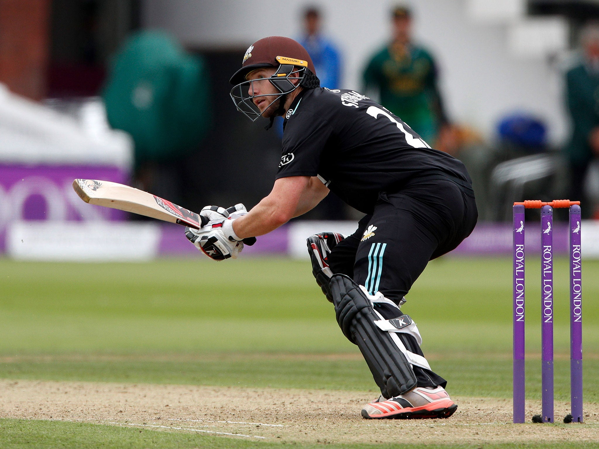 Stoneman in action for Surrey earlier this year