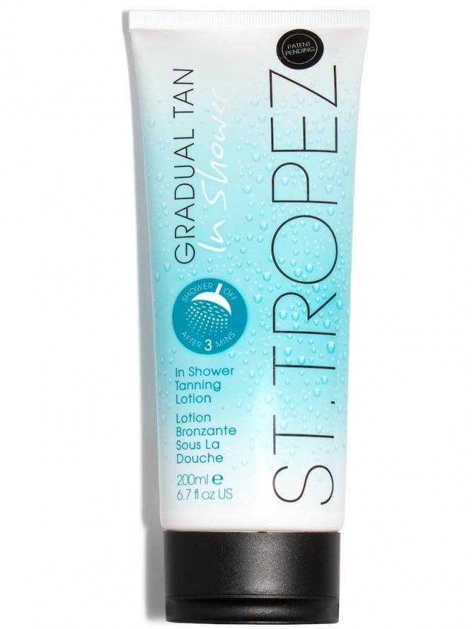 
Gradual Tan in Shower Lotion, £14.50, St Tropez 