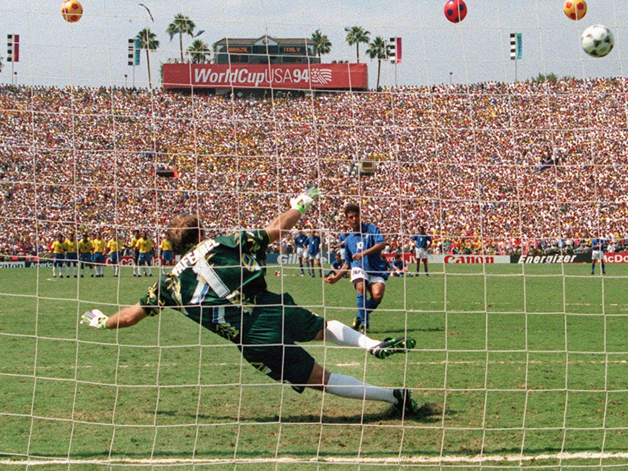 Baggio's infamous miss is one that almost defined his career