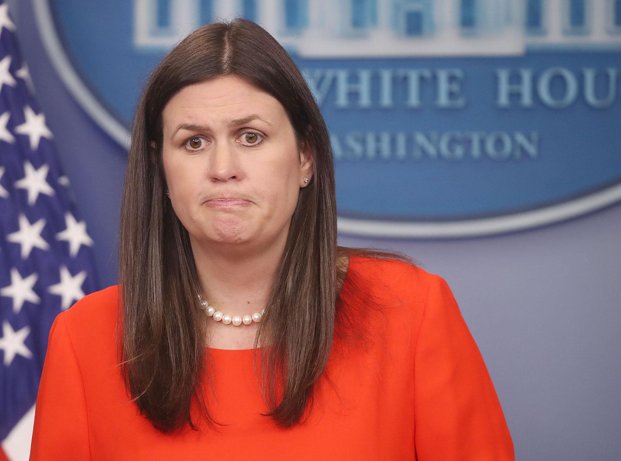 White House Deputy Press Secretary Sarah Huckabee Sanders