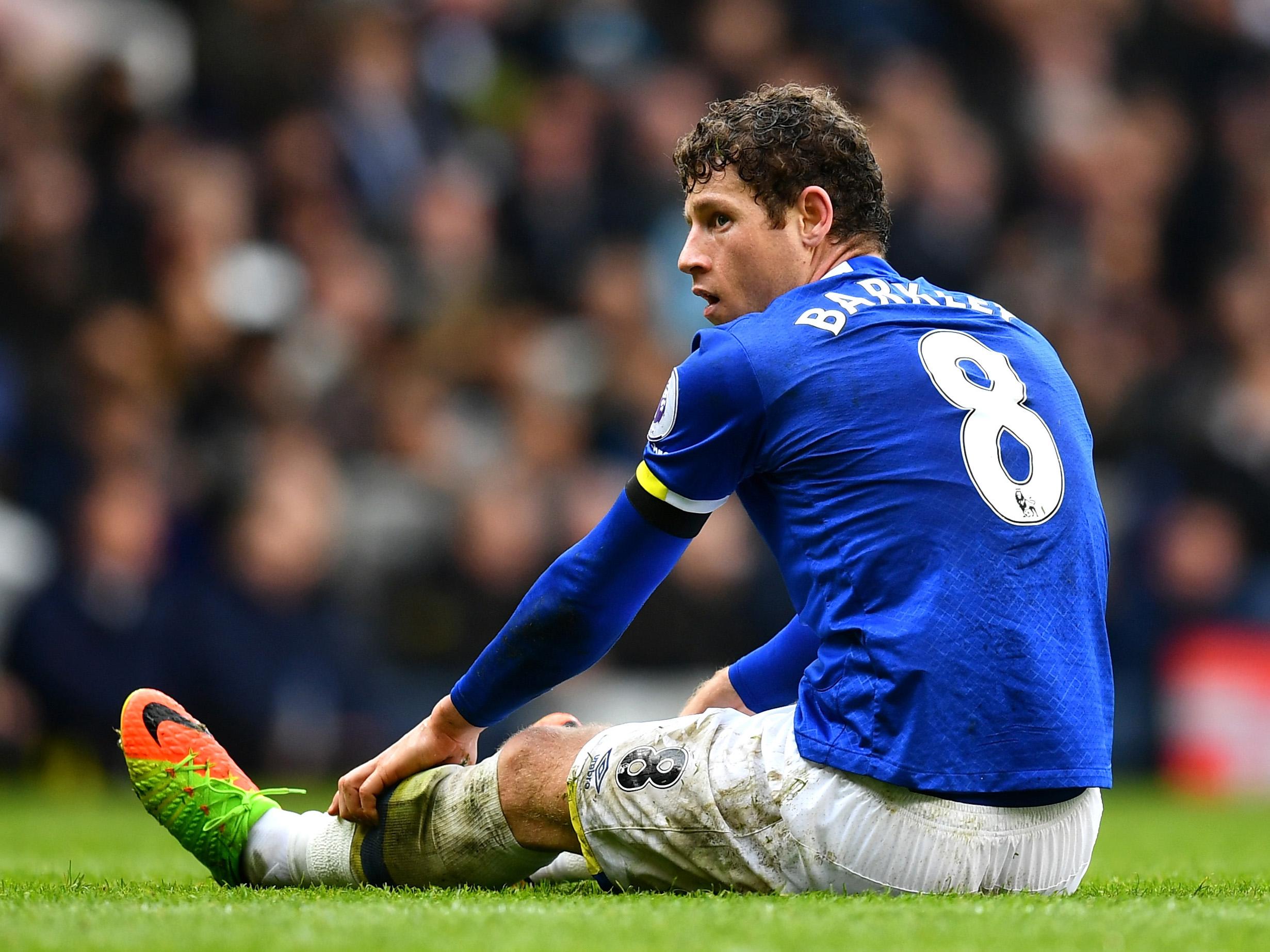 Barkley's struggles with injury saw him fall out of favour on Merseyside