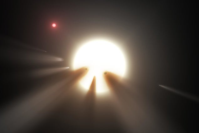 Strange light from Tabby’s star