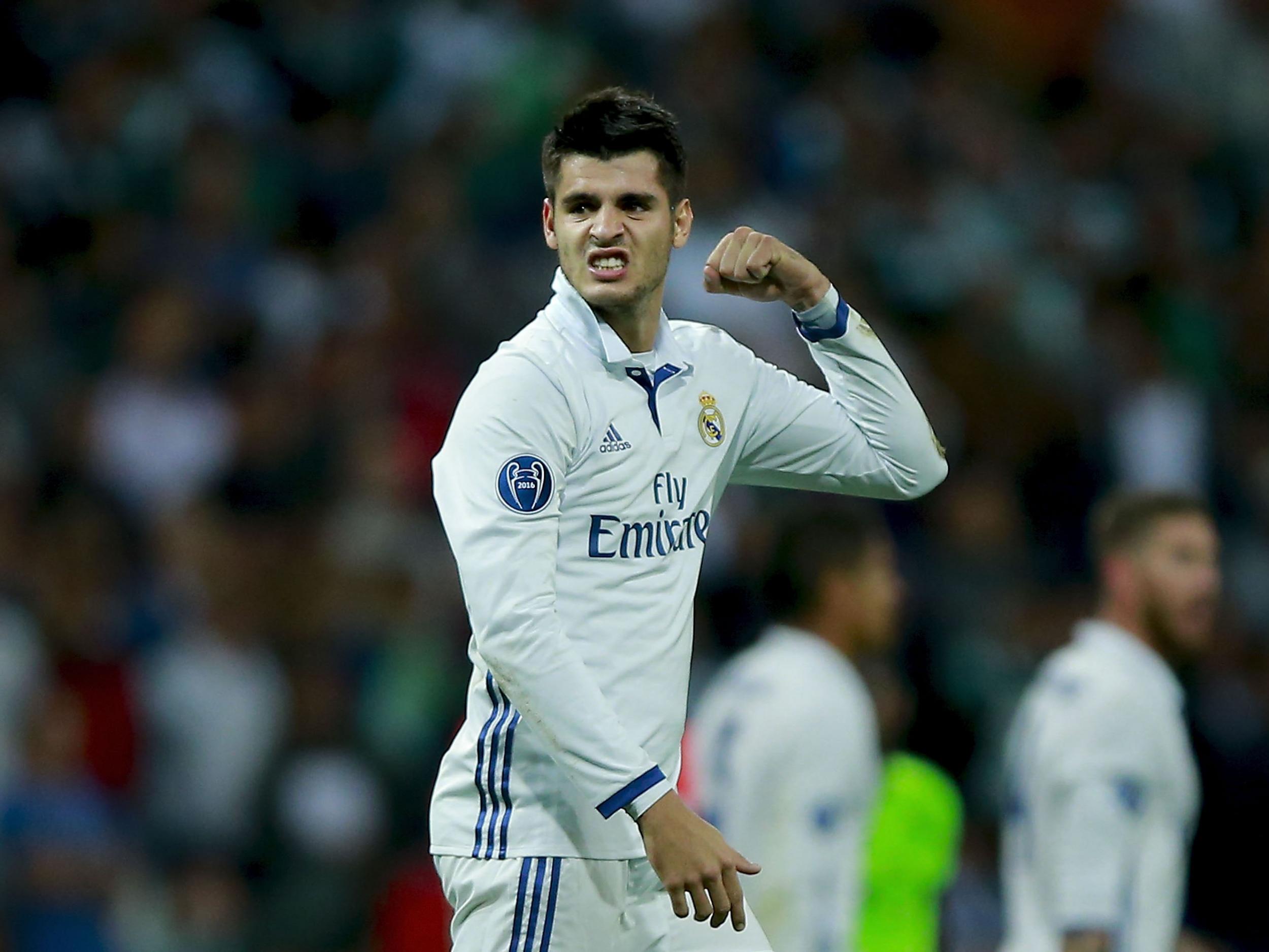 Morata scored 20 goals in 43 games for Madrid last season