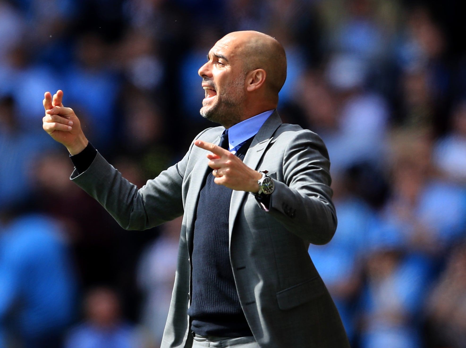 &#13;
Pep Guardiola has not beaten Everton since joining City &#13;