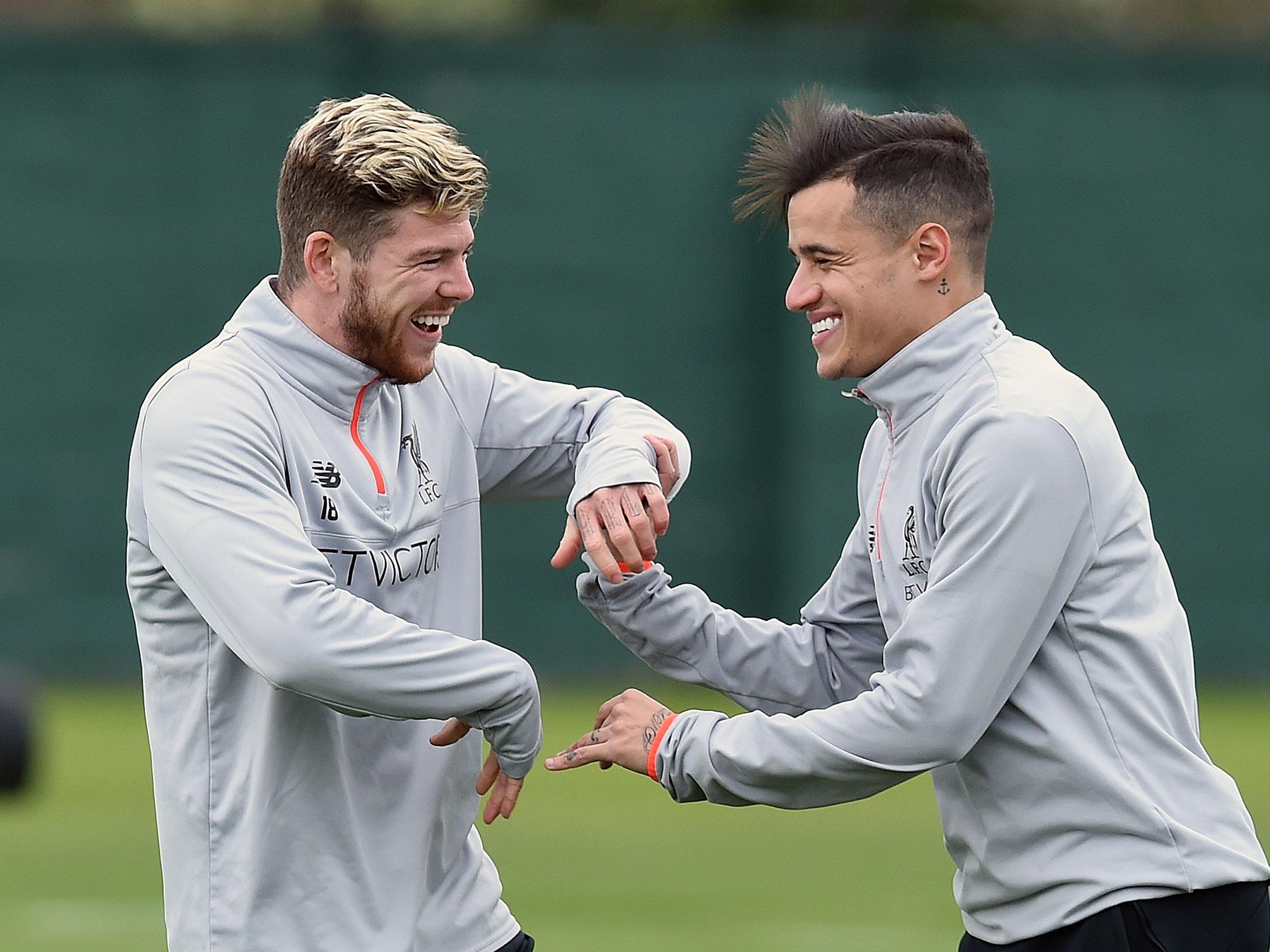 Philippe Coutinho and Alberto Moreno are great friends