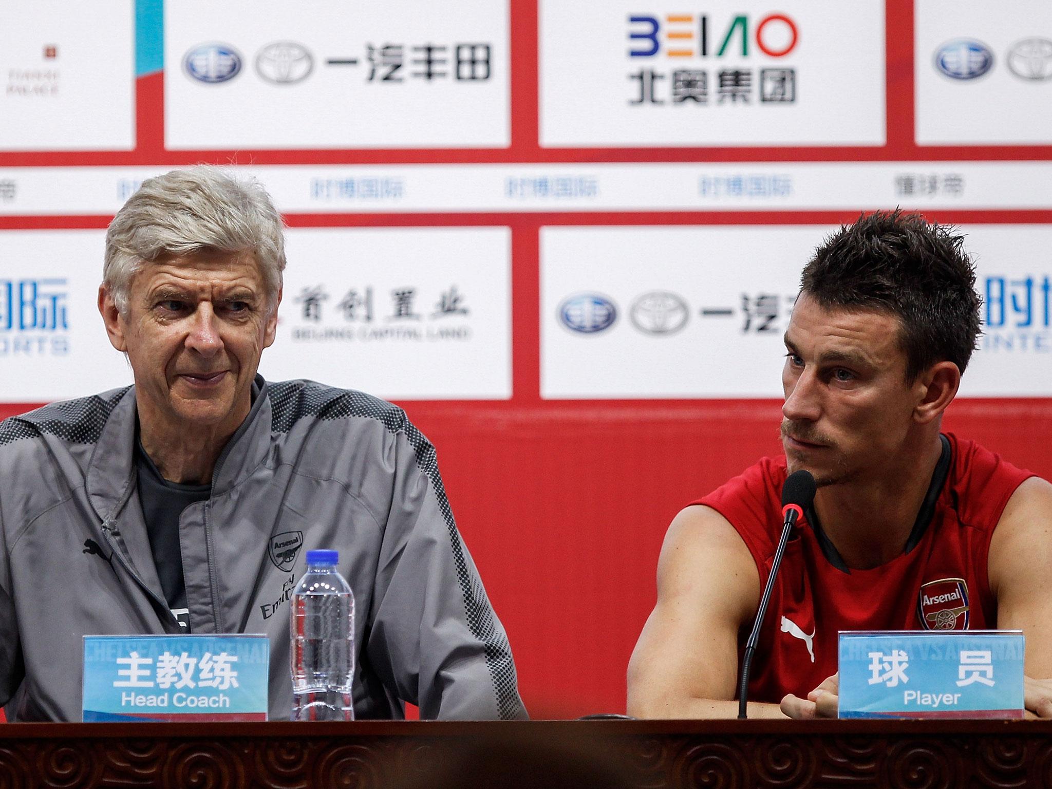 Arsene Wenger's men face Chelsea on Saturday in Beijing