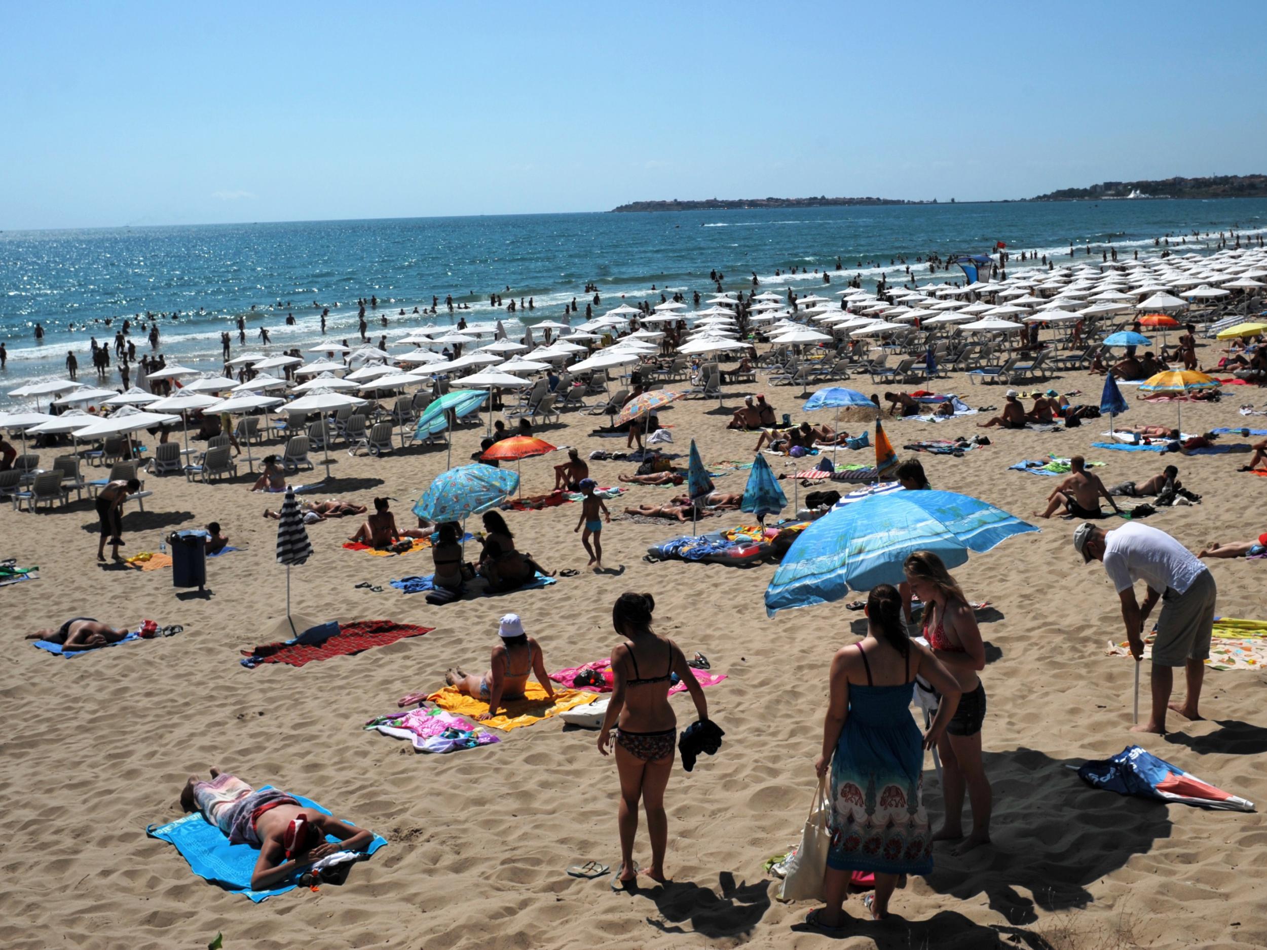 &#13;
Sunny Beach is Bulgaria's biggest seaside resort &#13;