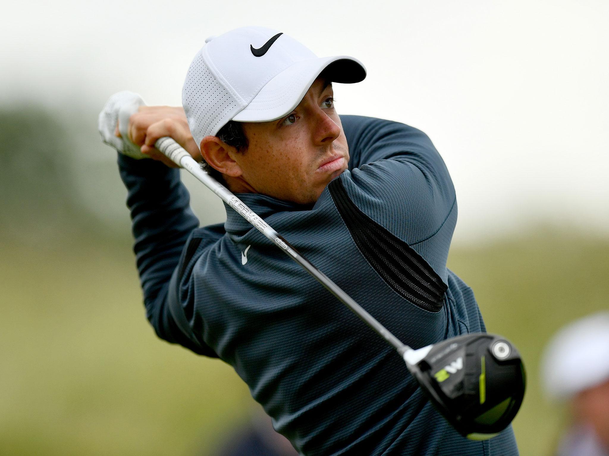 Rory McIlroy is in the mix at the halfway point at Birkdale