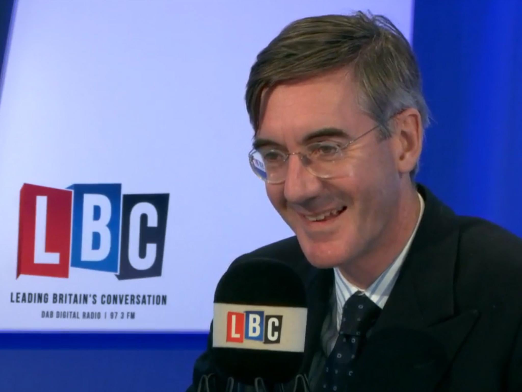 Jacob Rees-Mogg referred to the post-Brexit proposals put forward by Theresa May, which would potentially deliver a soft Brexit, as 'completely cretinous'