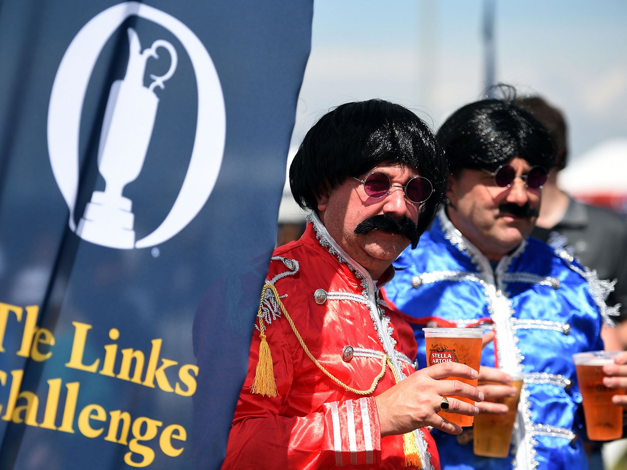 Fans dress up for the big occasion