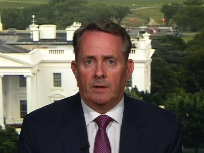 Trade Secretary Liam Fox is said to be relaxed about chlorine-washed chickens in British supermarkets