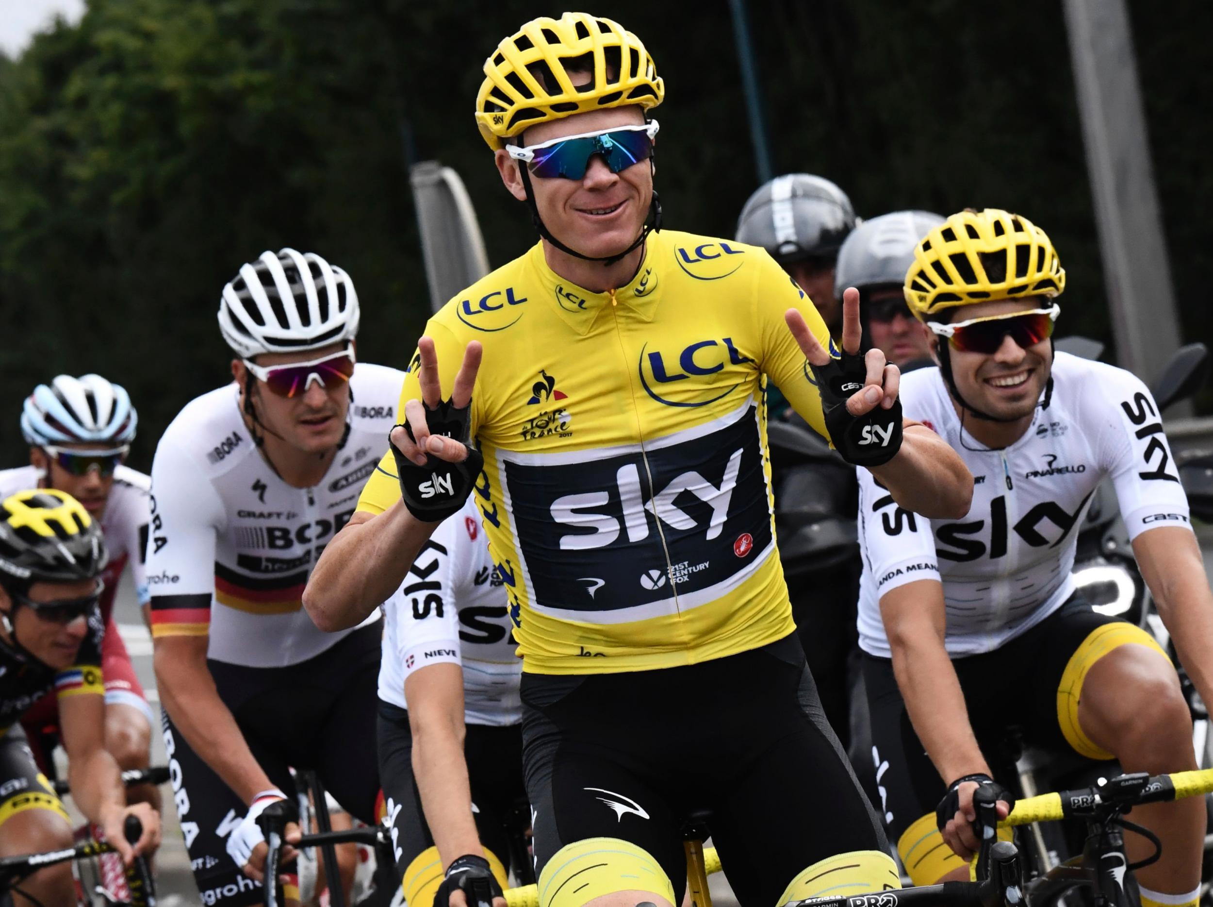 Froome has been cleared to compete for a fifth Tour de France title