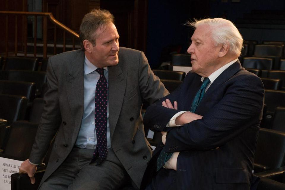 The producer has worked on several shows with Sir David Attenborough