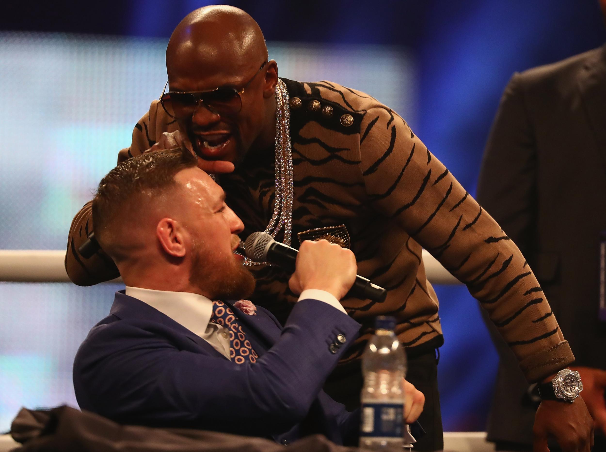 Mayweather says he is not worried by McGregor's MMA moves