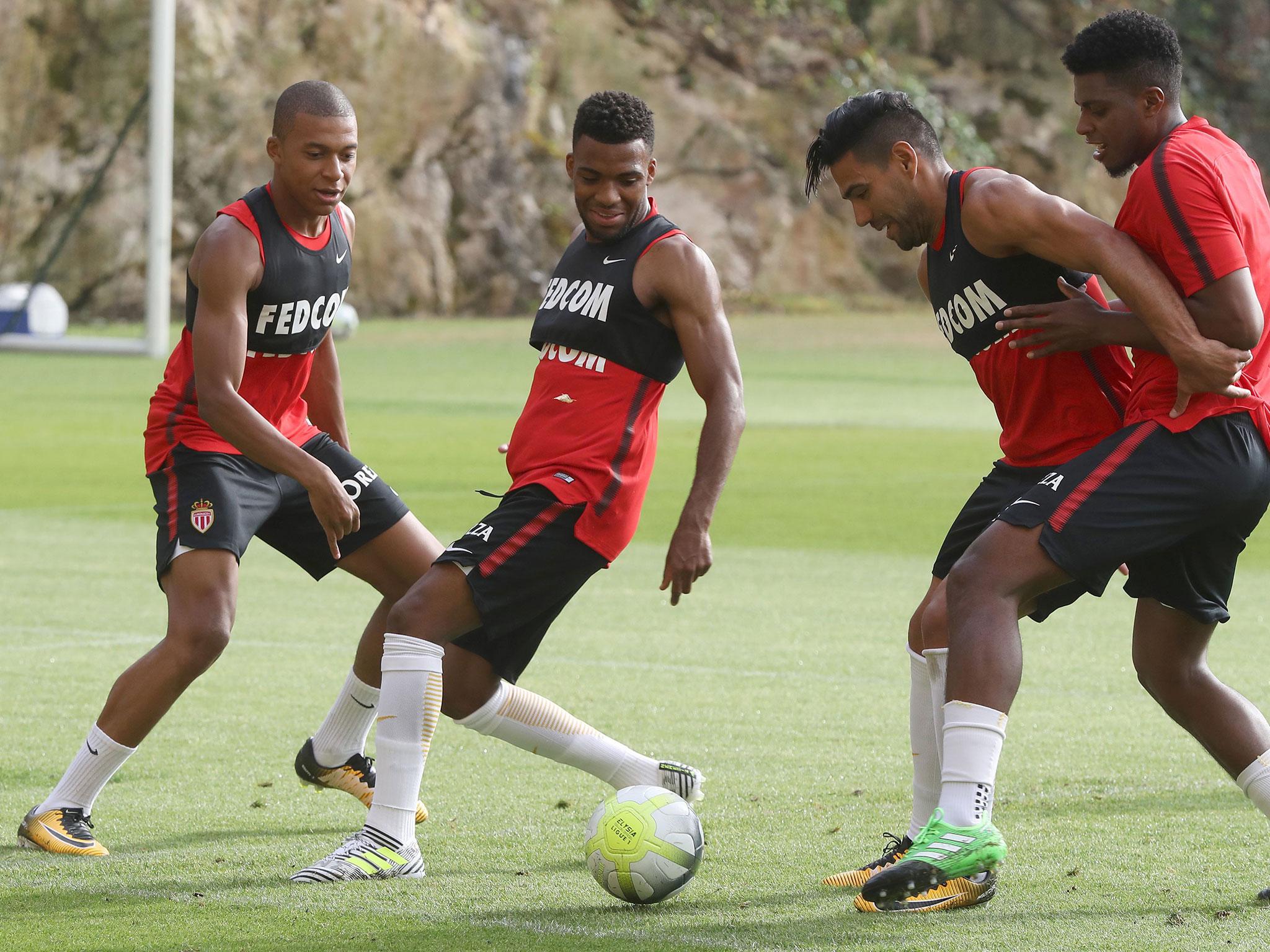 Mbappe continues to train with Monaco ahead of the new Ligue 1 season