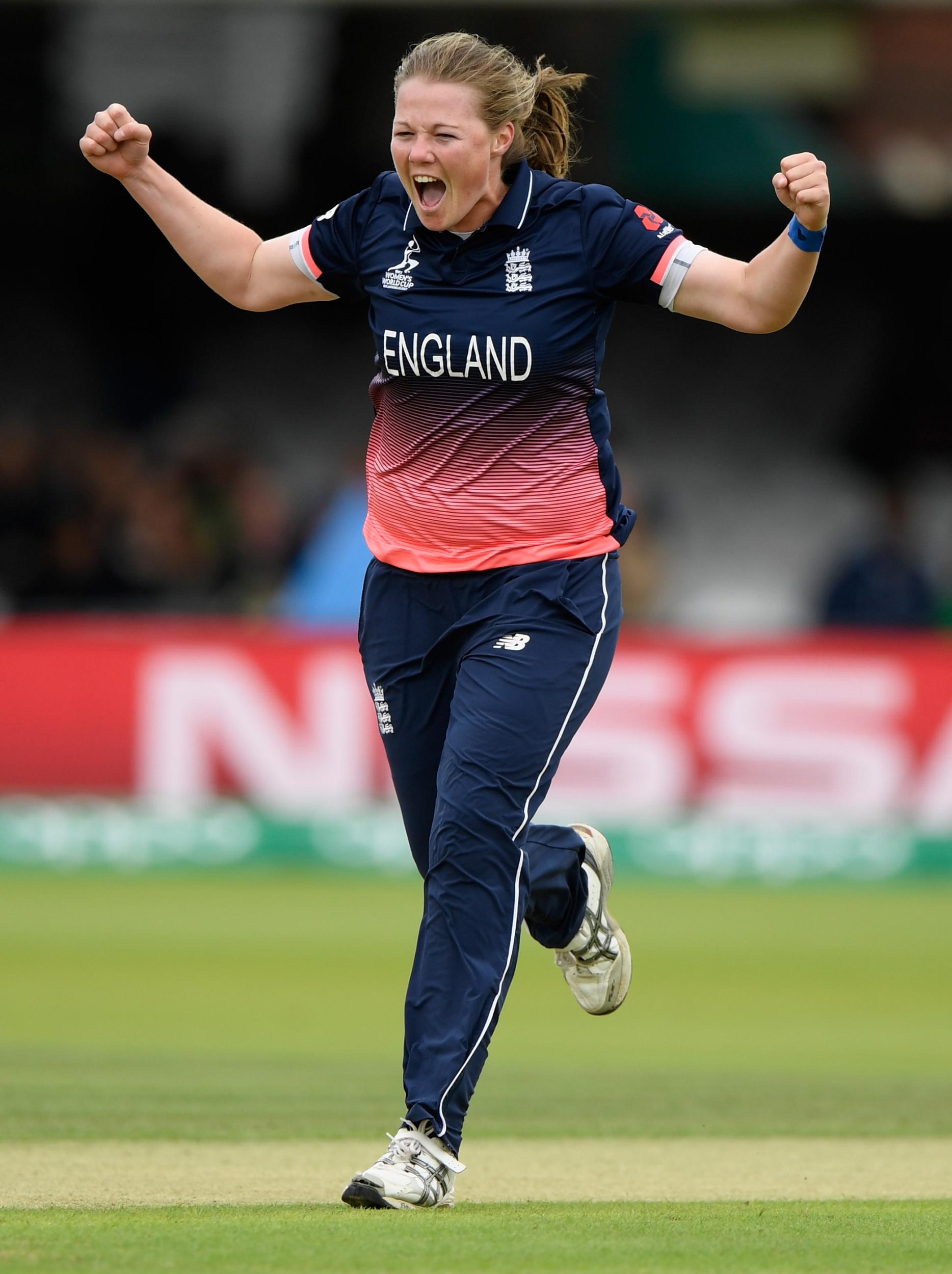 Shrubsole helped to win the match with a spell of five wickets in 19 balls