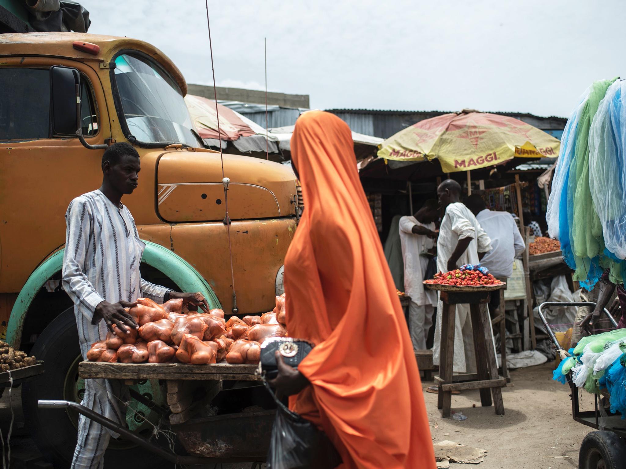 Markets are seen as a soft target for attacks by Boko Haram