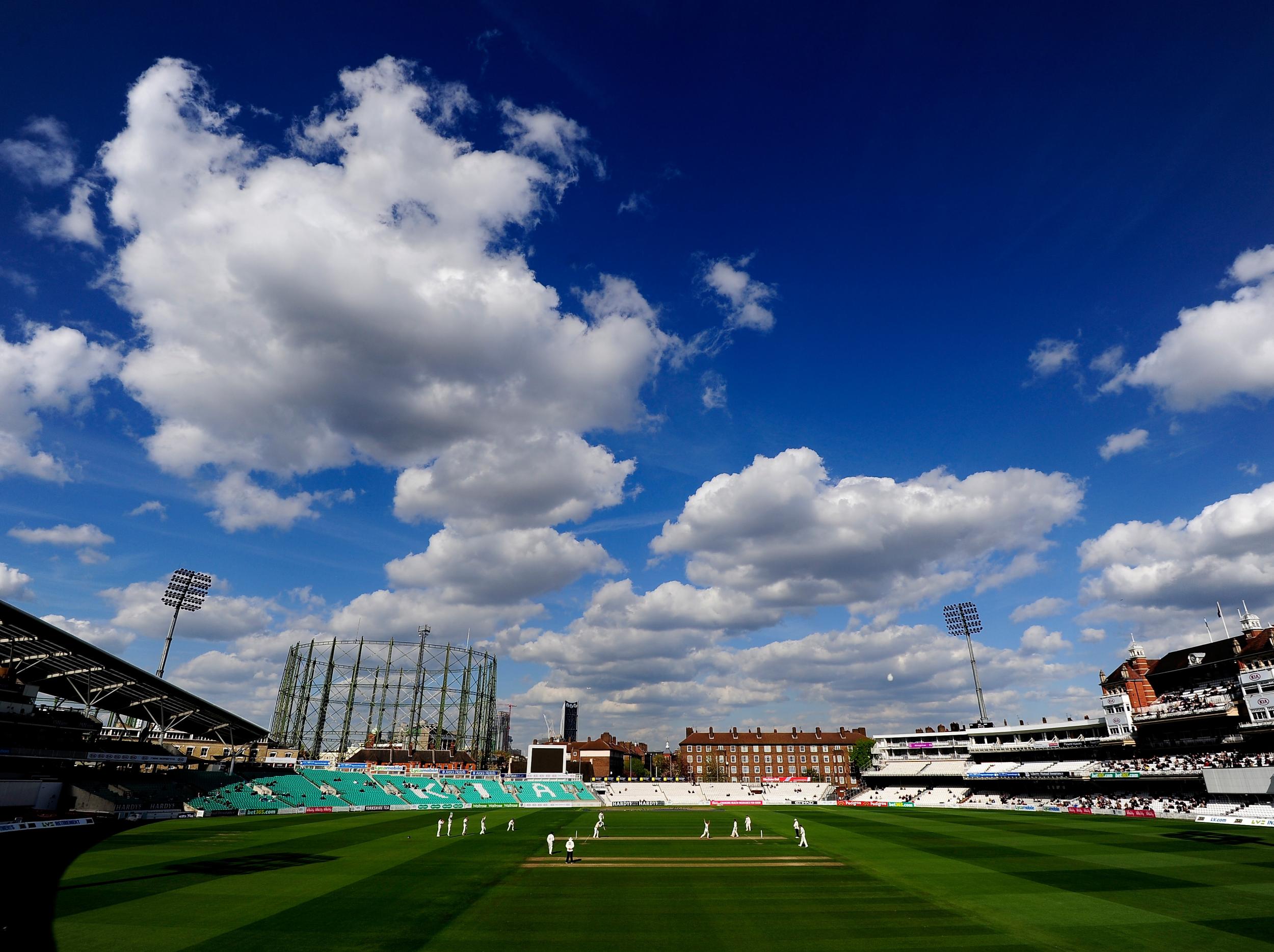 The Oval always attracts a good crowd