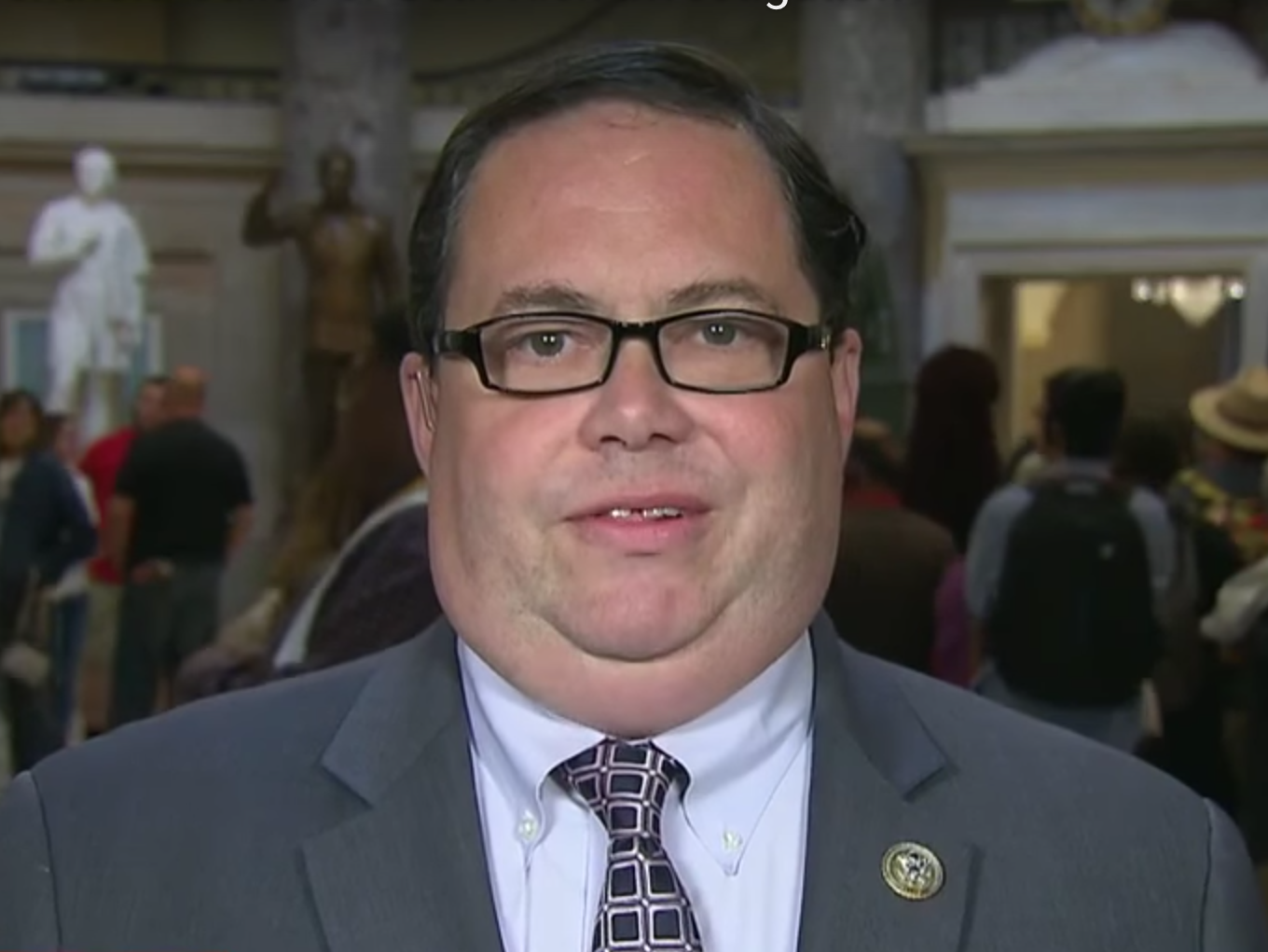 Representative Blake Farenthold says 'female senators from the northeast' are holding up the Republican agenda