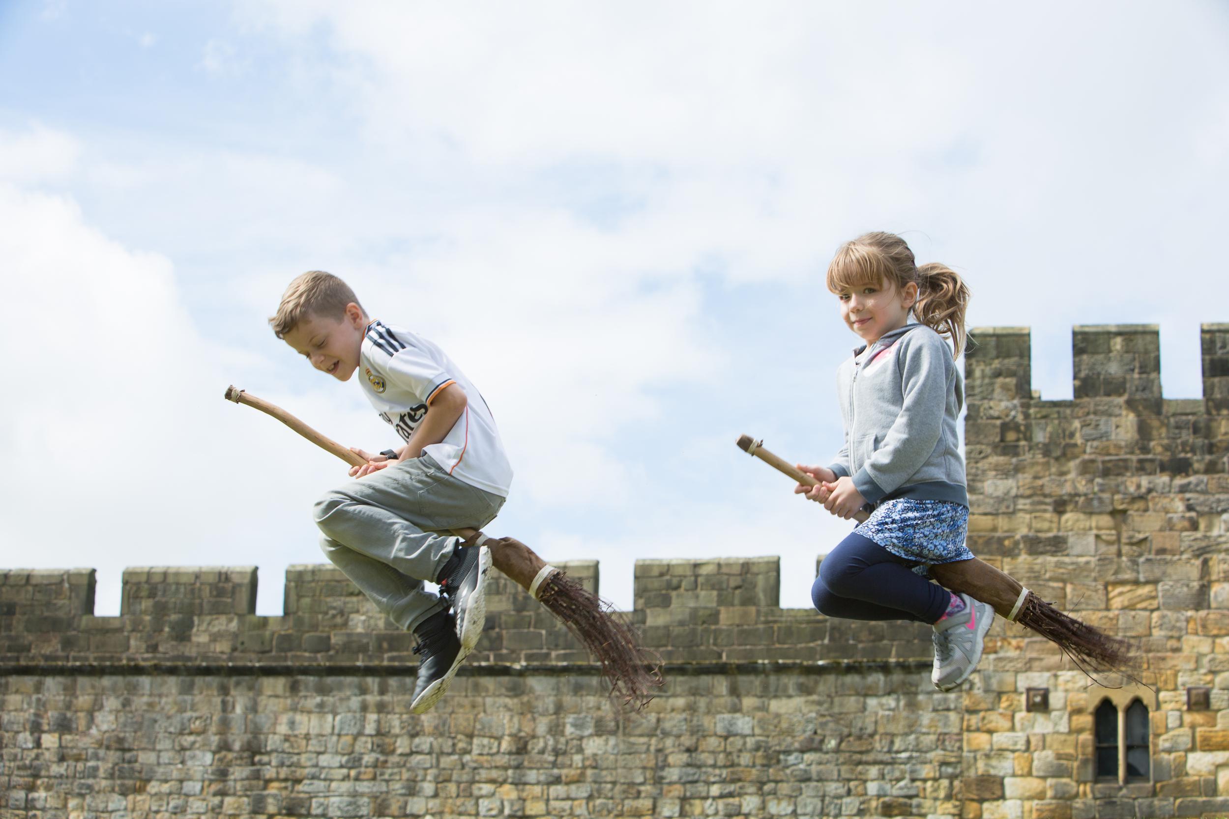 Channel Harry Potter at Alnwick Castle