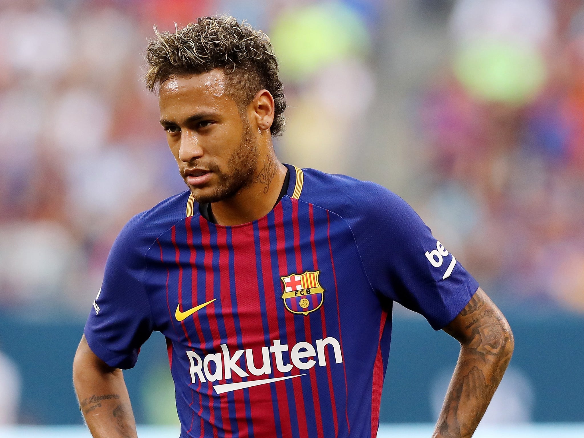 Neymar has been linked with a move to PSG