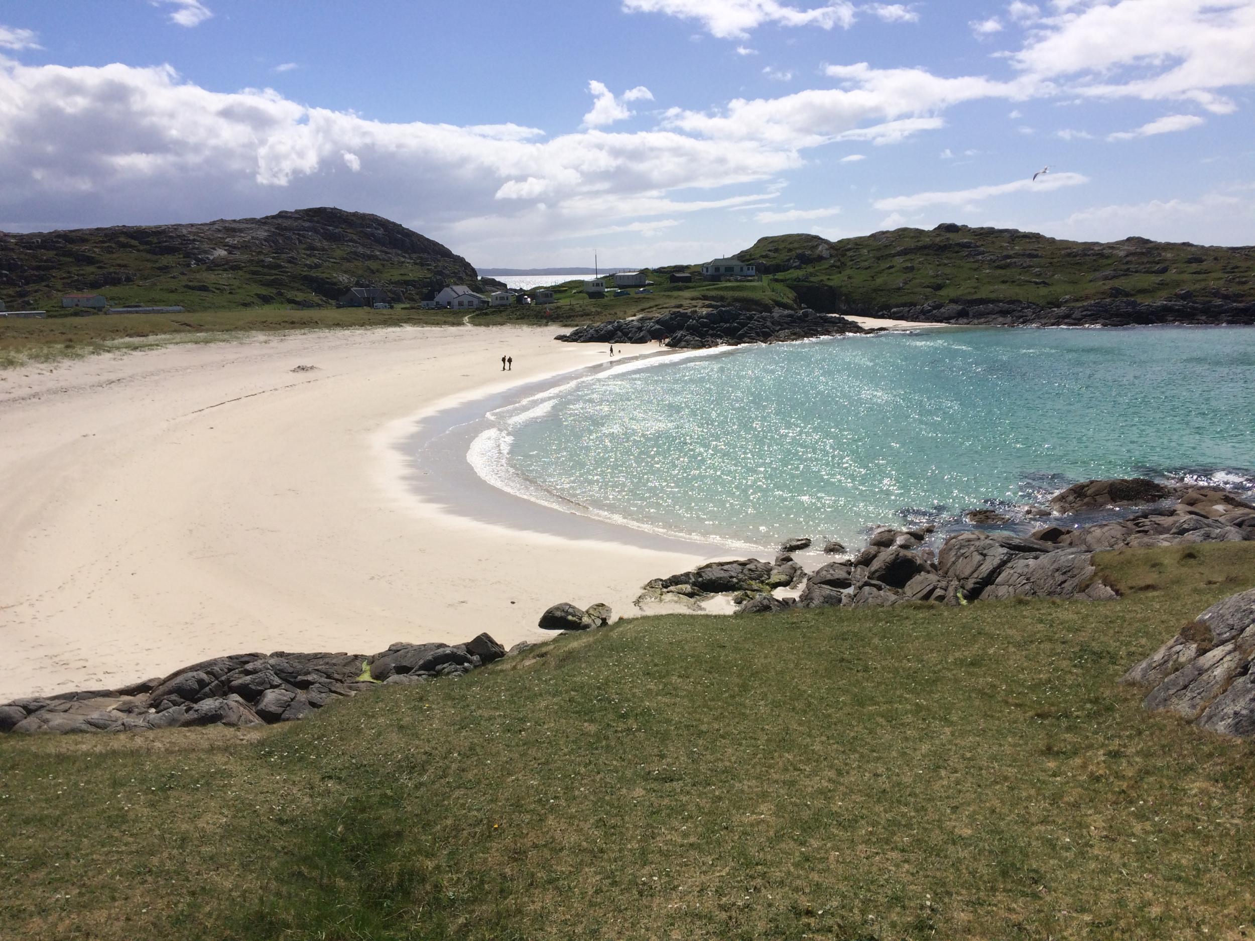 Is it the Caribbean? No, Scotland - and you wouldn't confuse the two if you were there