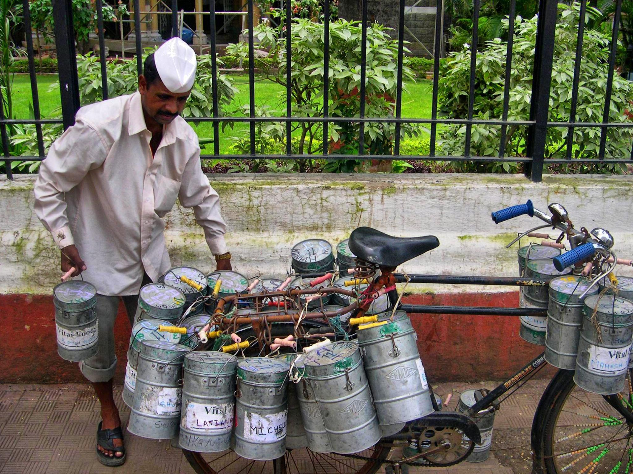 Around 8 million lunches are delivered every year by dabbawalas