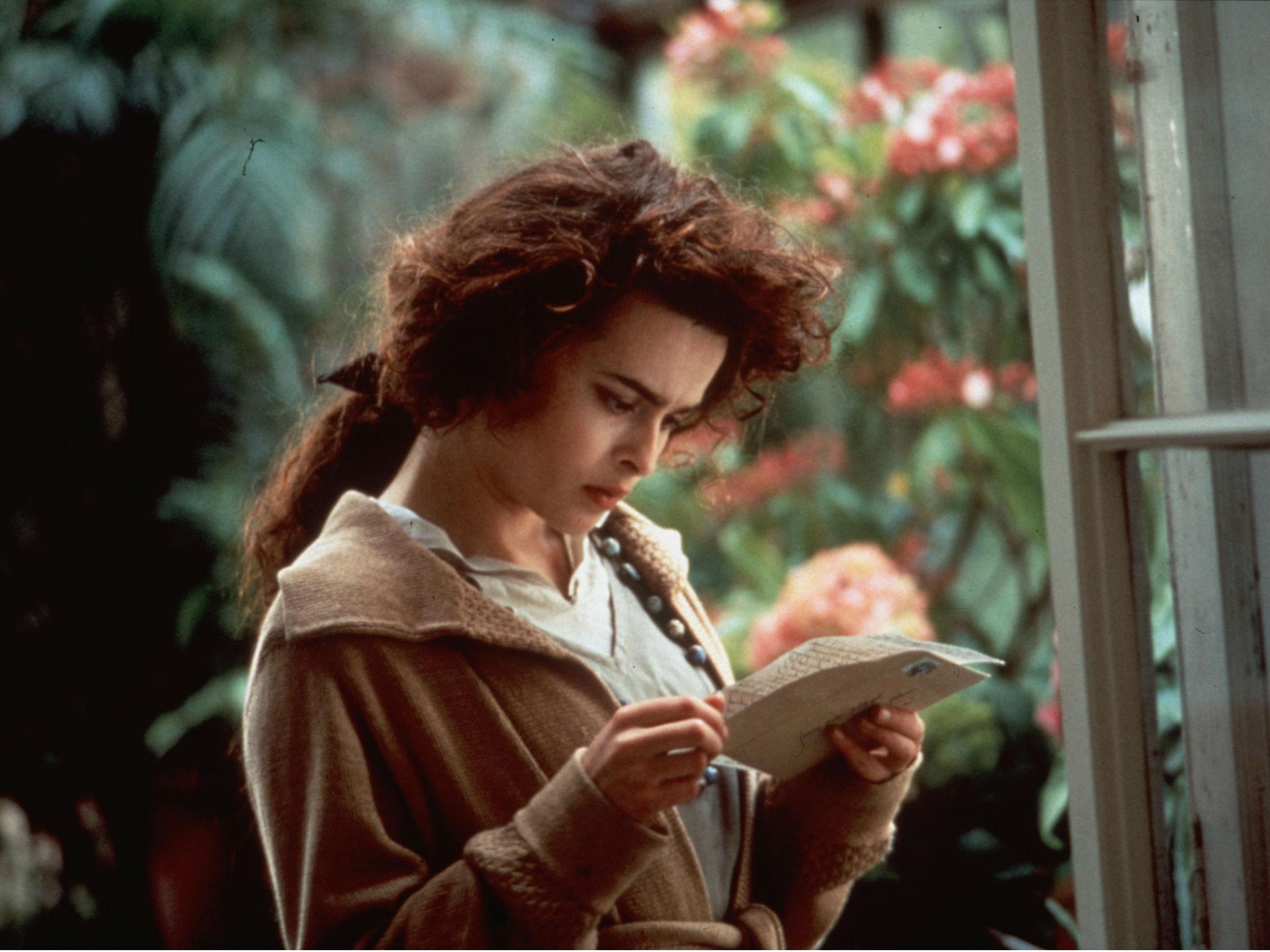 Helena Bonham Carter in the Merchant Ivory film 'Howards End', which has been digitally restored