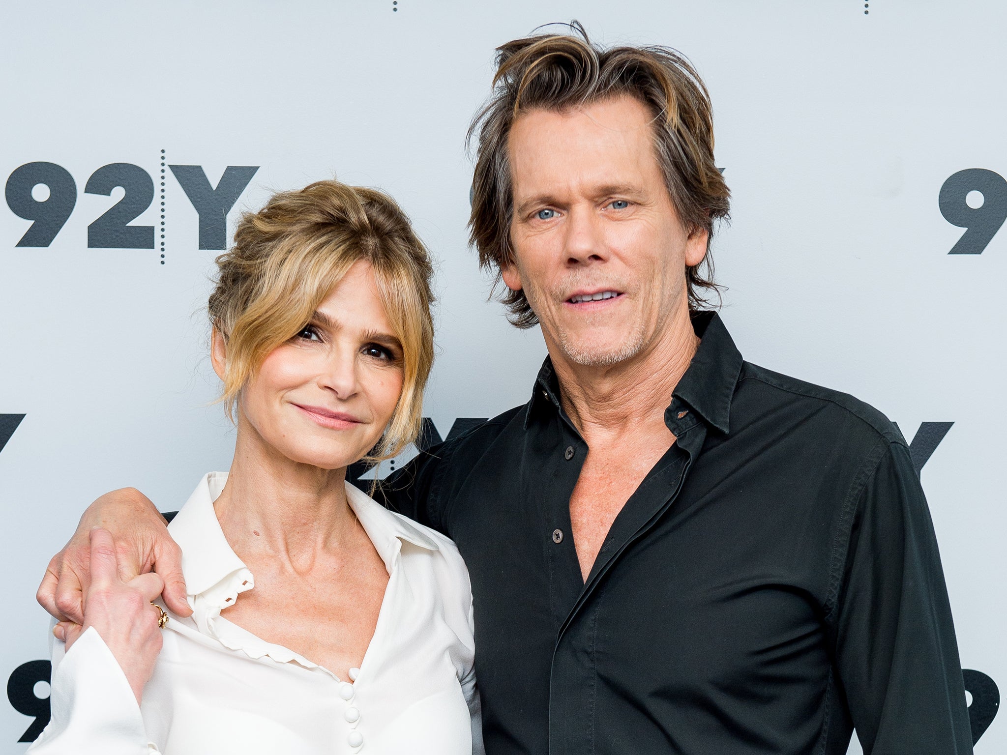 ‘Story of a Girl’ director Kyra Sedgwick with husband Bacon, who stars in her directorial debut (Roy Rochlin/Getty)