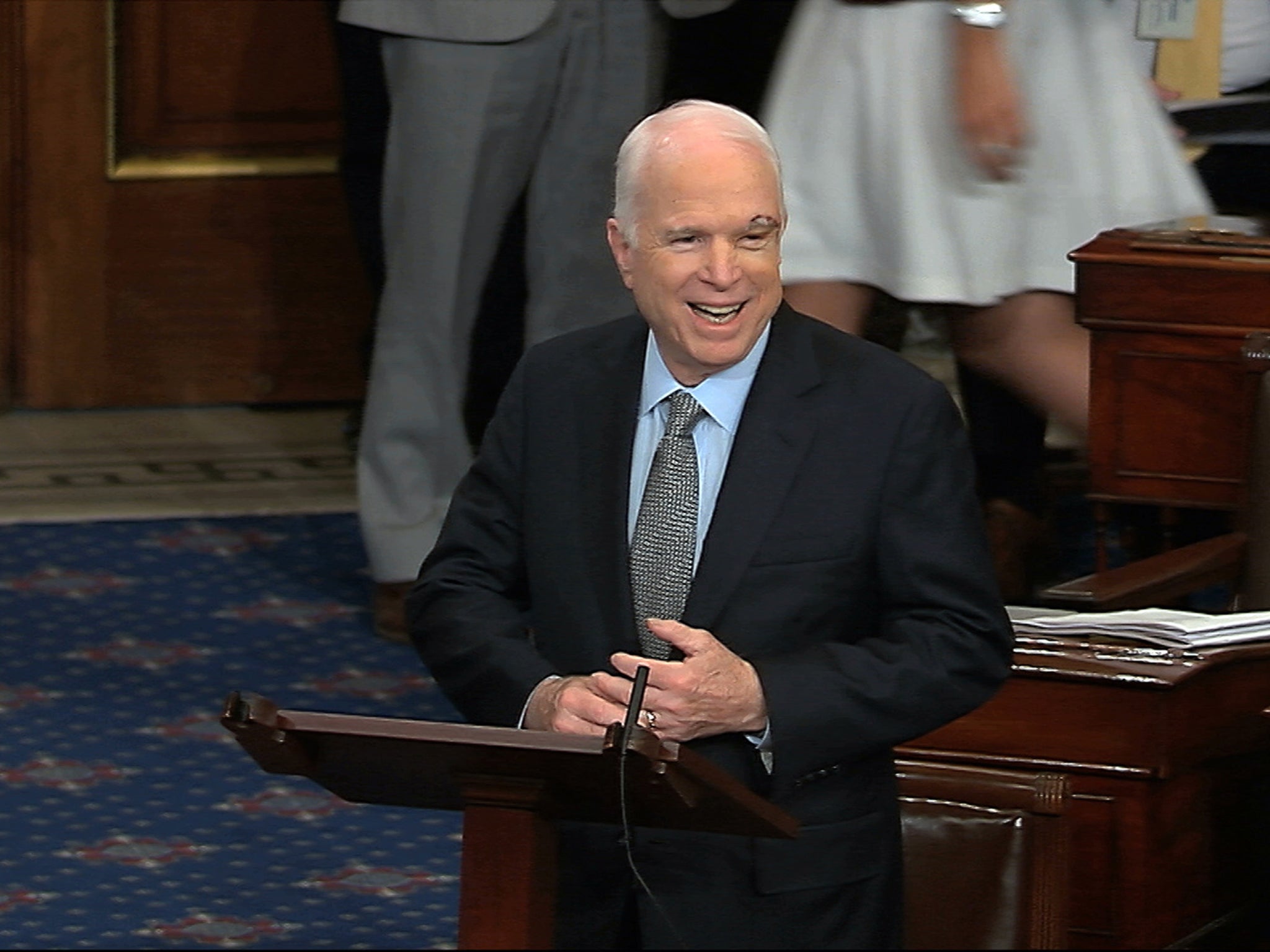 Ruben Gallego says John McCain was a ‘once in a lifetime public servant’