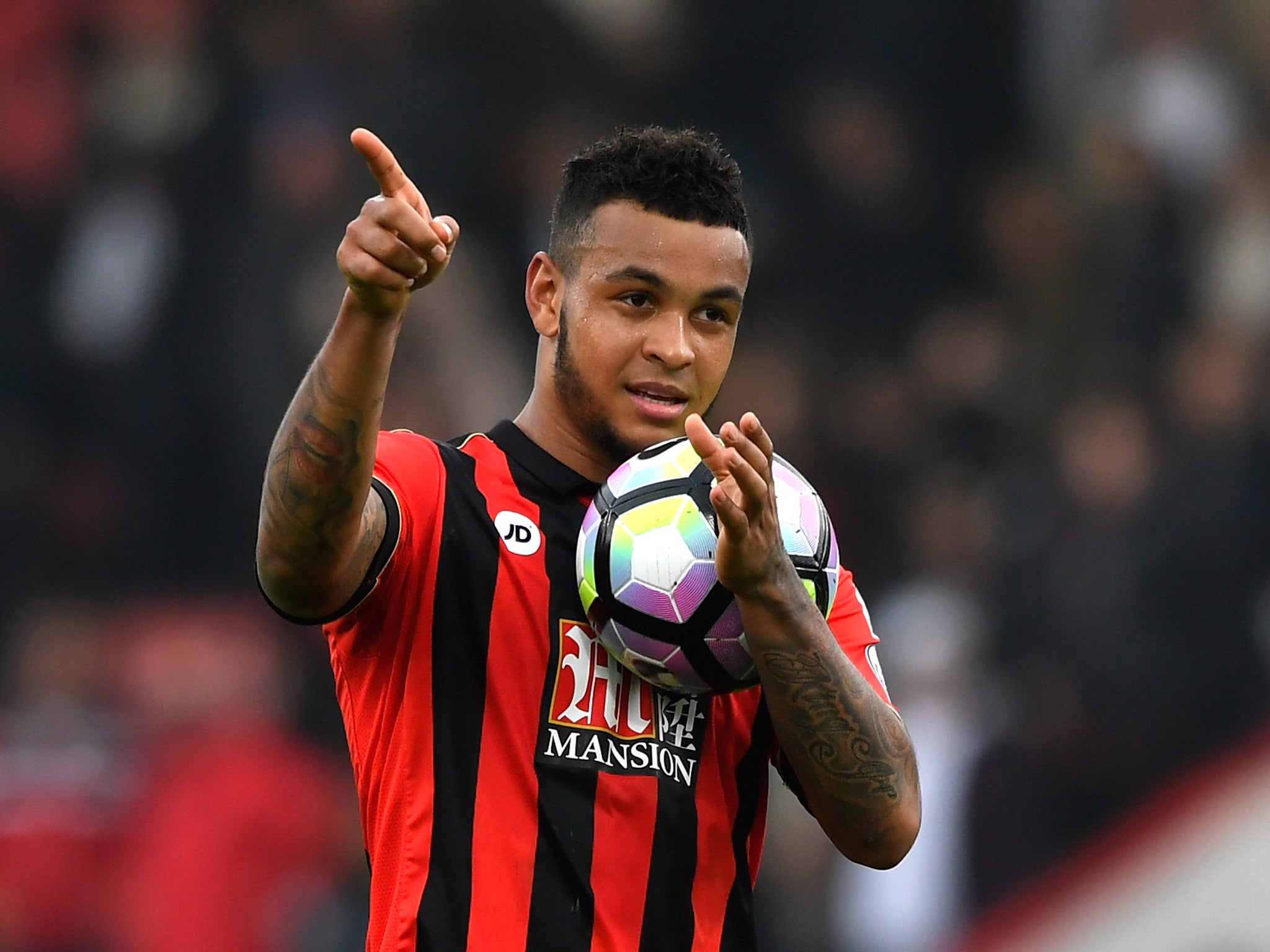 Josh King celebrated his hat-trick against West Ham with several thousand fantasy managers