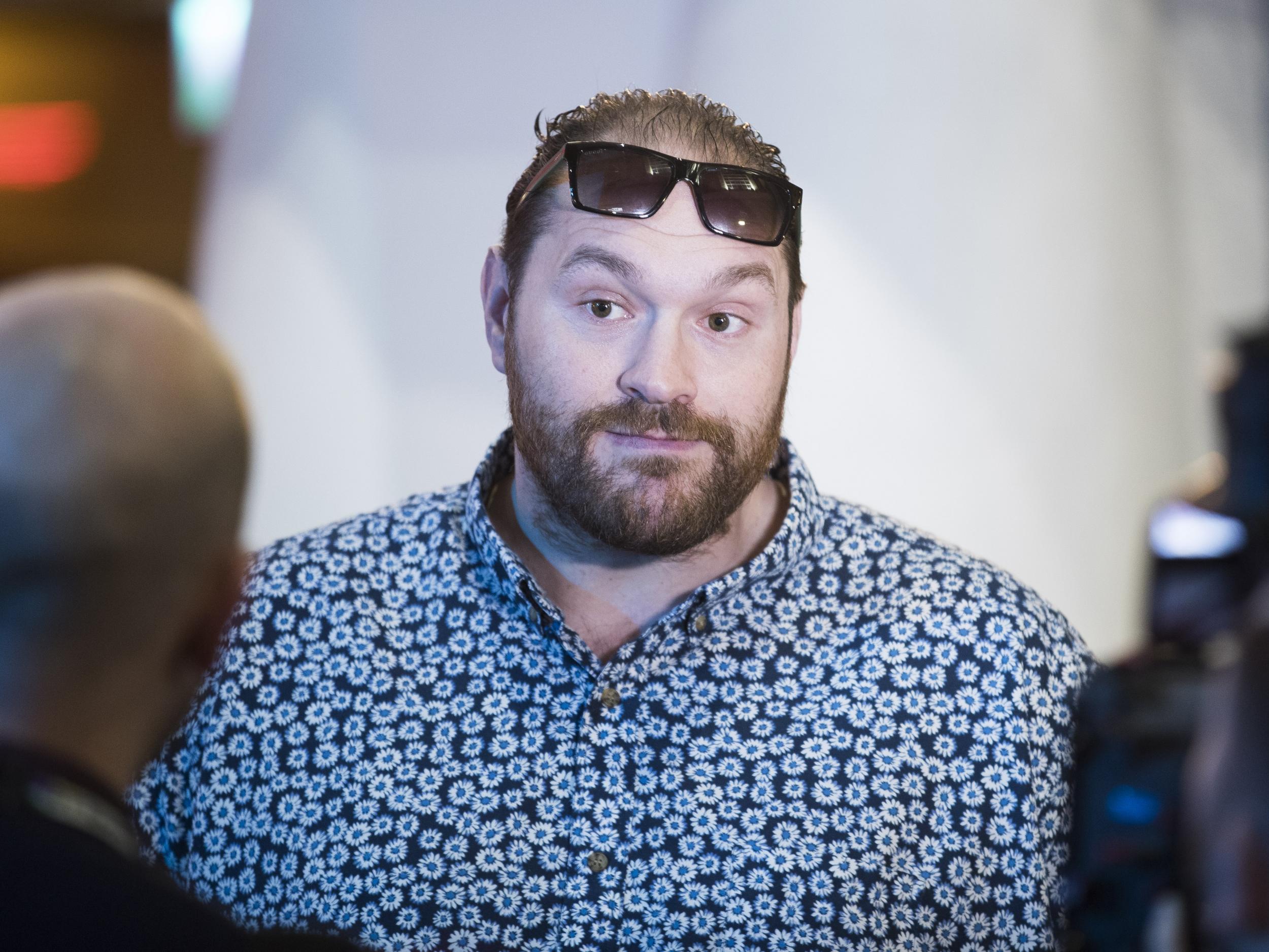 Fury announced his retirement last October before quickly claiming it was a prank