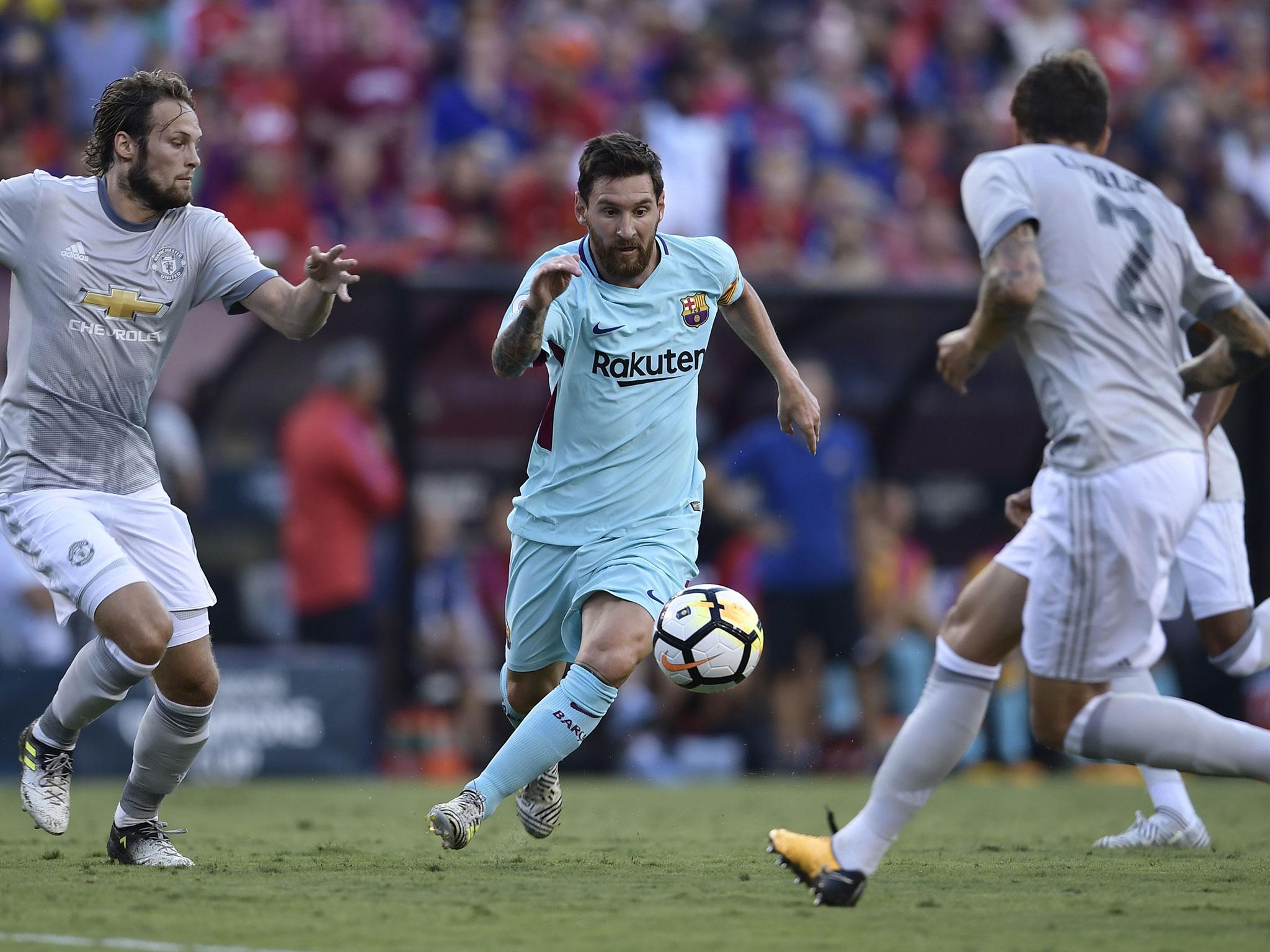 &#13;
United faced Messi and Co. at FedEx Field &#13;