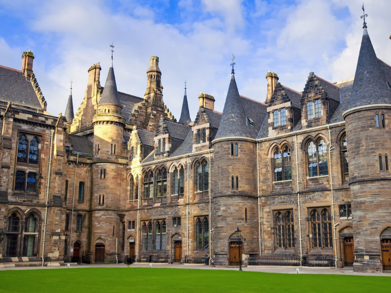 The University of Glasgow in the United Kingdom.