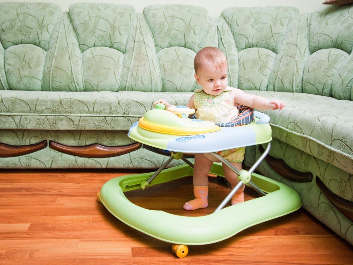 Canadians banned baby walkers in an effort to keep children safe.