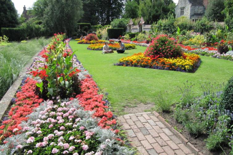 Southover Grange Gardens in Lewes is carefully managed to provide magnificent floral displays in spring and summer (Leonora Enking)