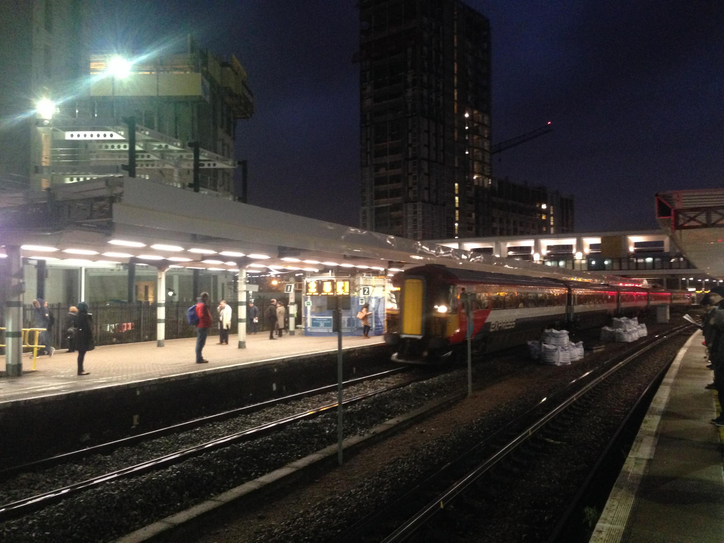 Standing instructions: East Croydon is the departure point for three of the five most uncomfortable commuter trips