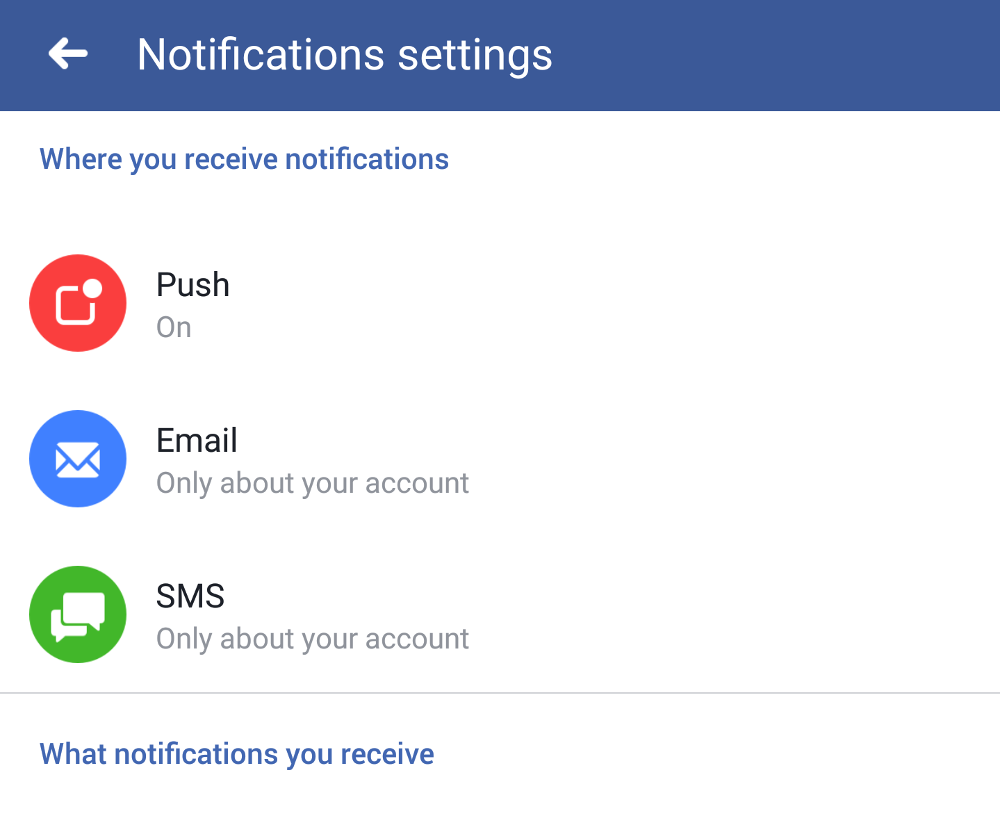 You can get notifications about pretty much anything on Facebook these days, and that can be seriously irritating. Choose what you do and don’t want to be notified about by going into the Settings menu and selecting Notifications. You might be surprised by the number of sections you have to trawl through.