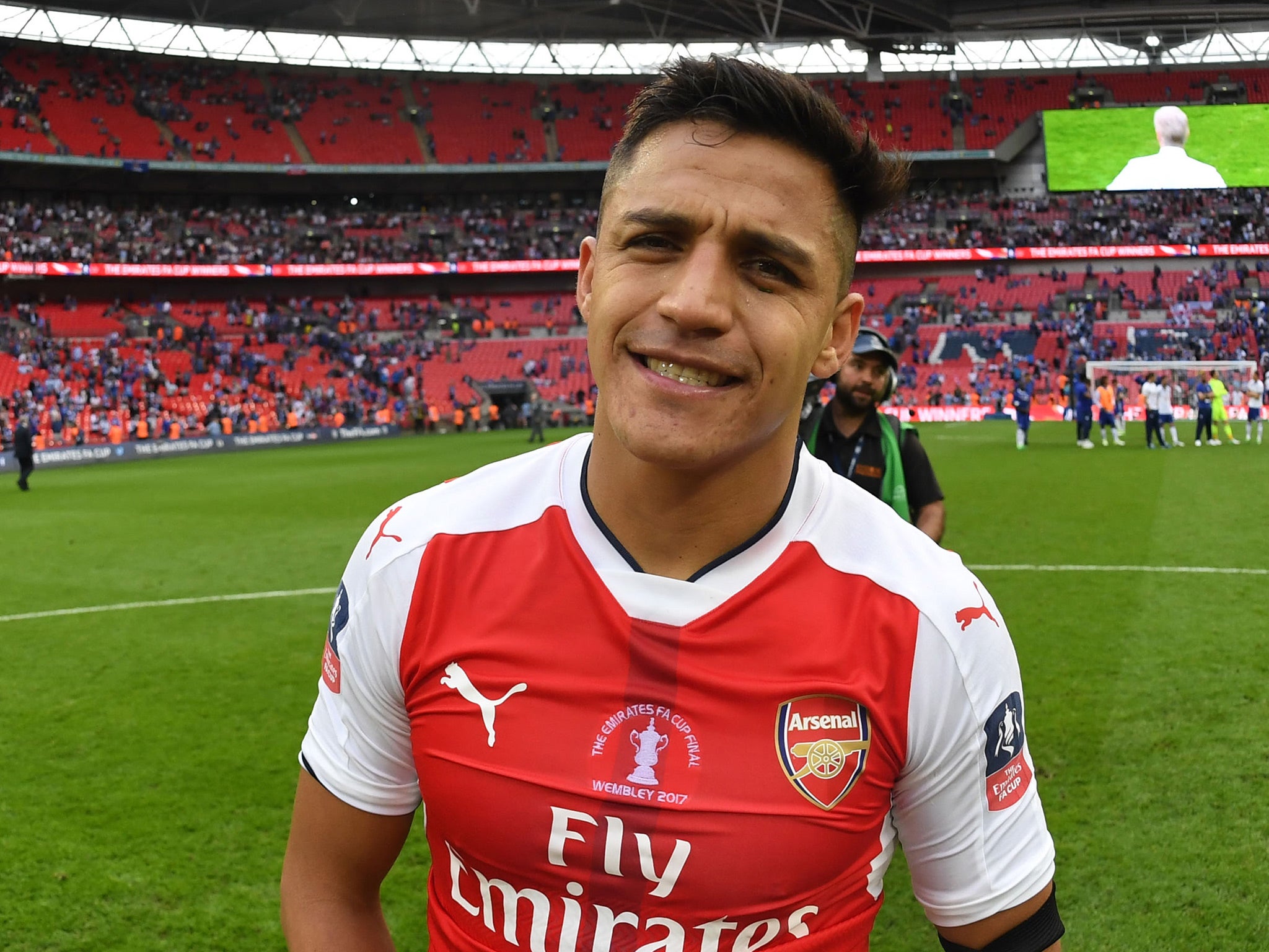 Alexis Sanchez's future at Arsenal is in the balance, with Manchester City interested