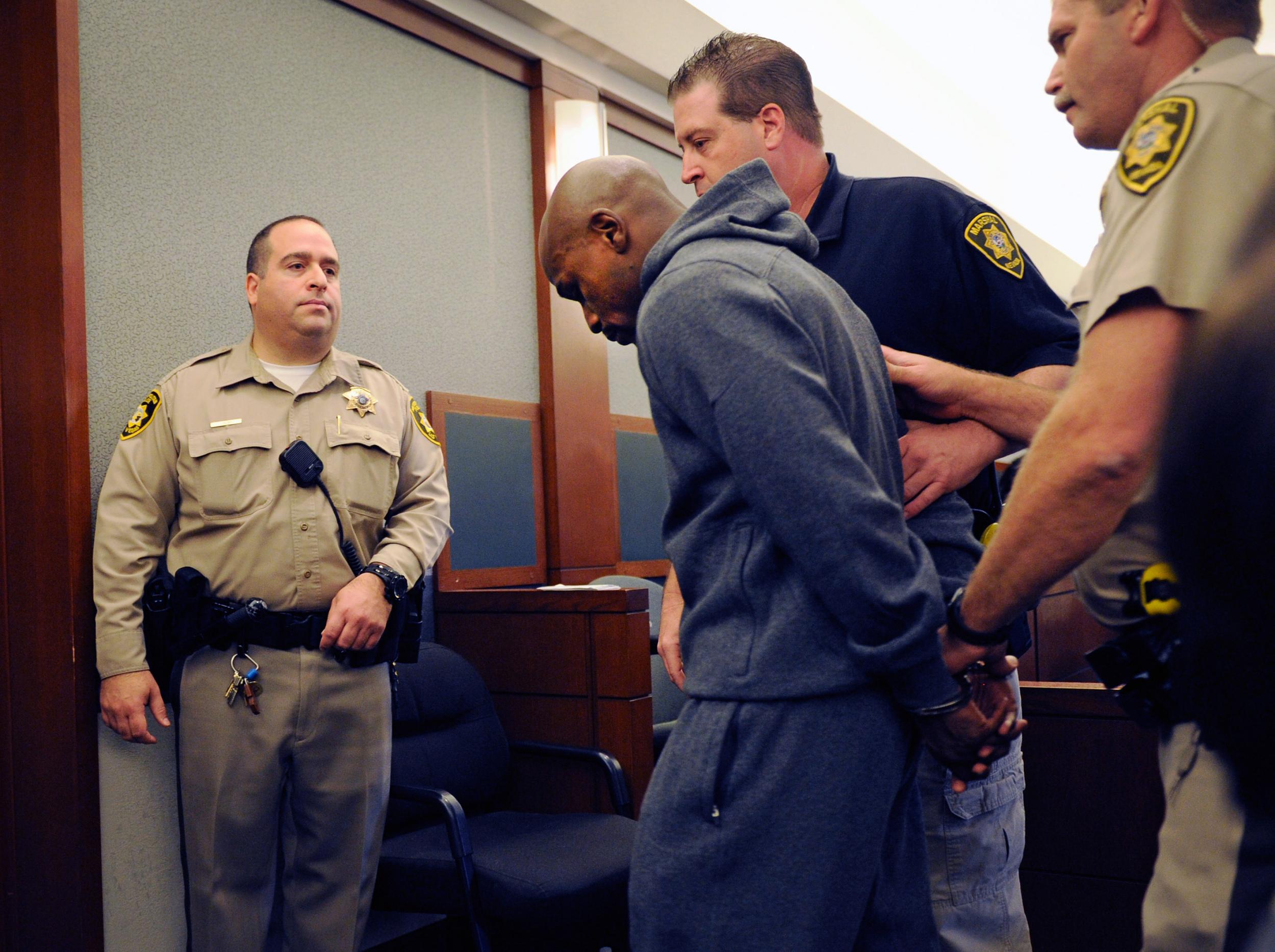 Mayweather in 2012, after pleading guilty to attacking his ex-girlfriend